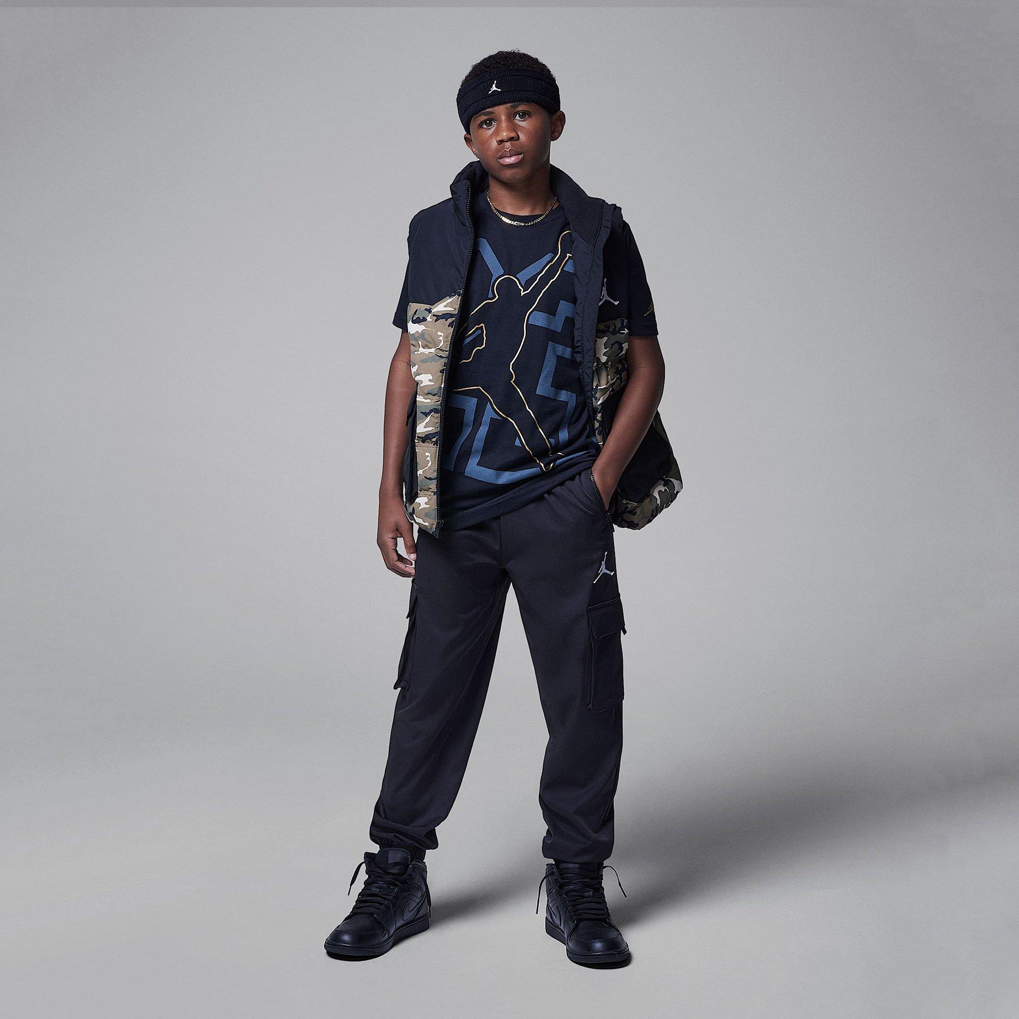 Black - Air Jordan - Shining Jumpman T-Shirt Juniors - 6