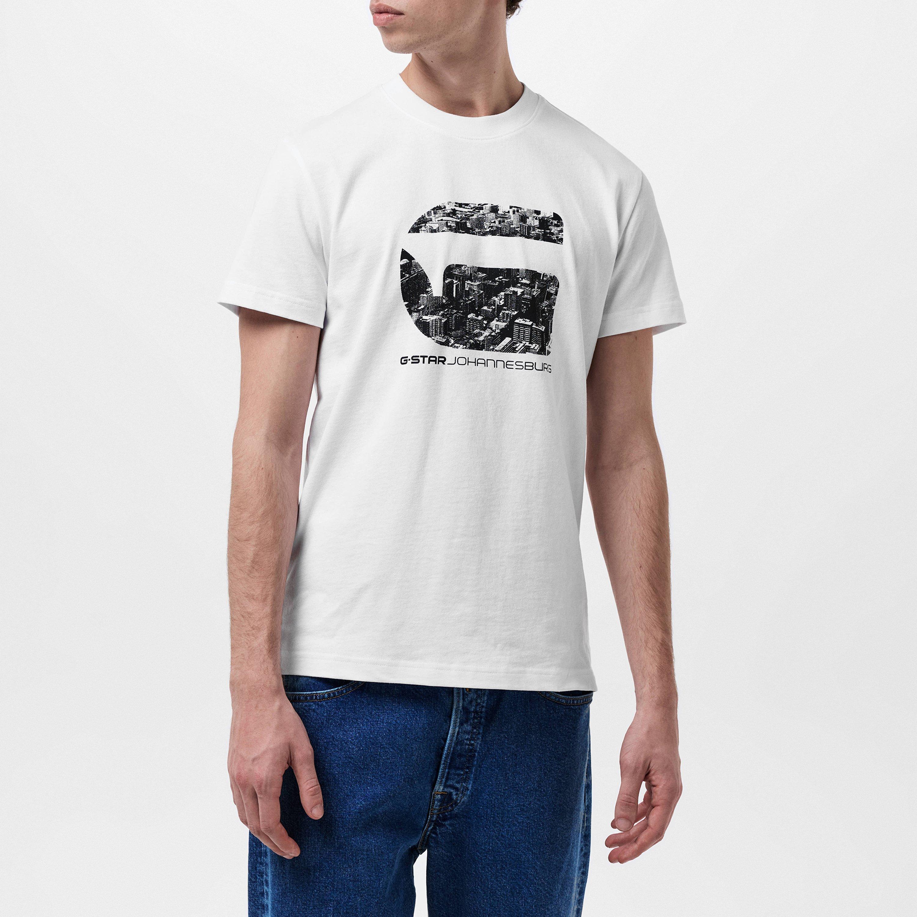 Blanc - G Star - Johannesburg T-Shirt - 3