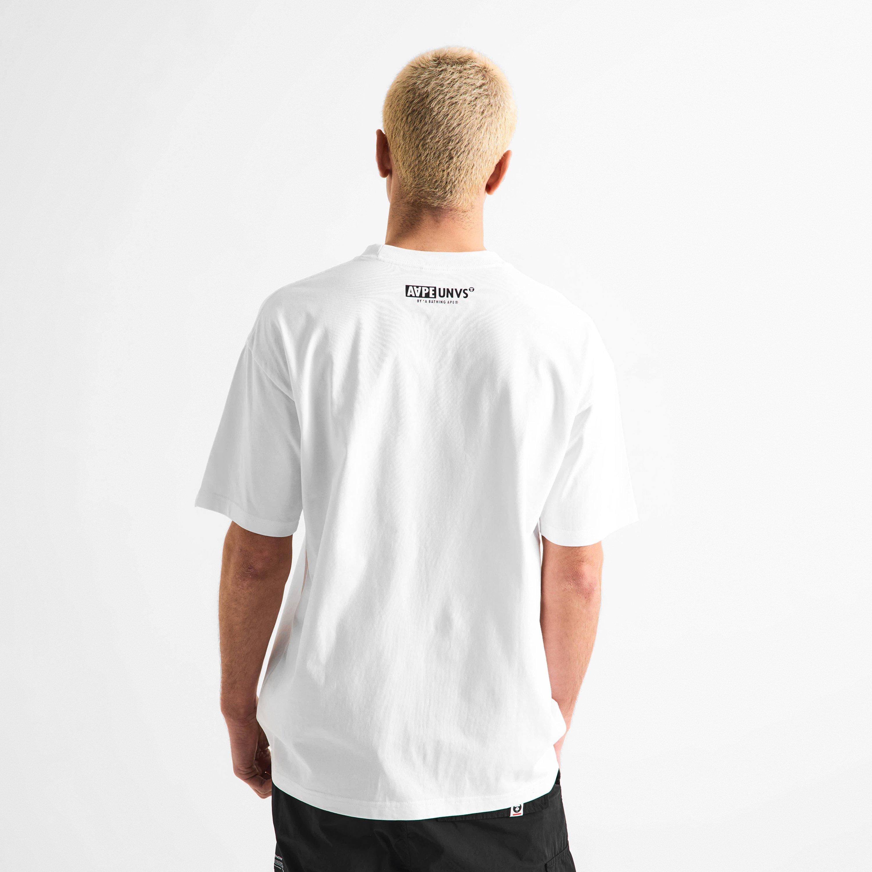 White - AAPE - Men's T-Shirt - 4