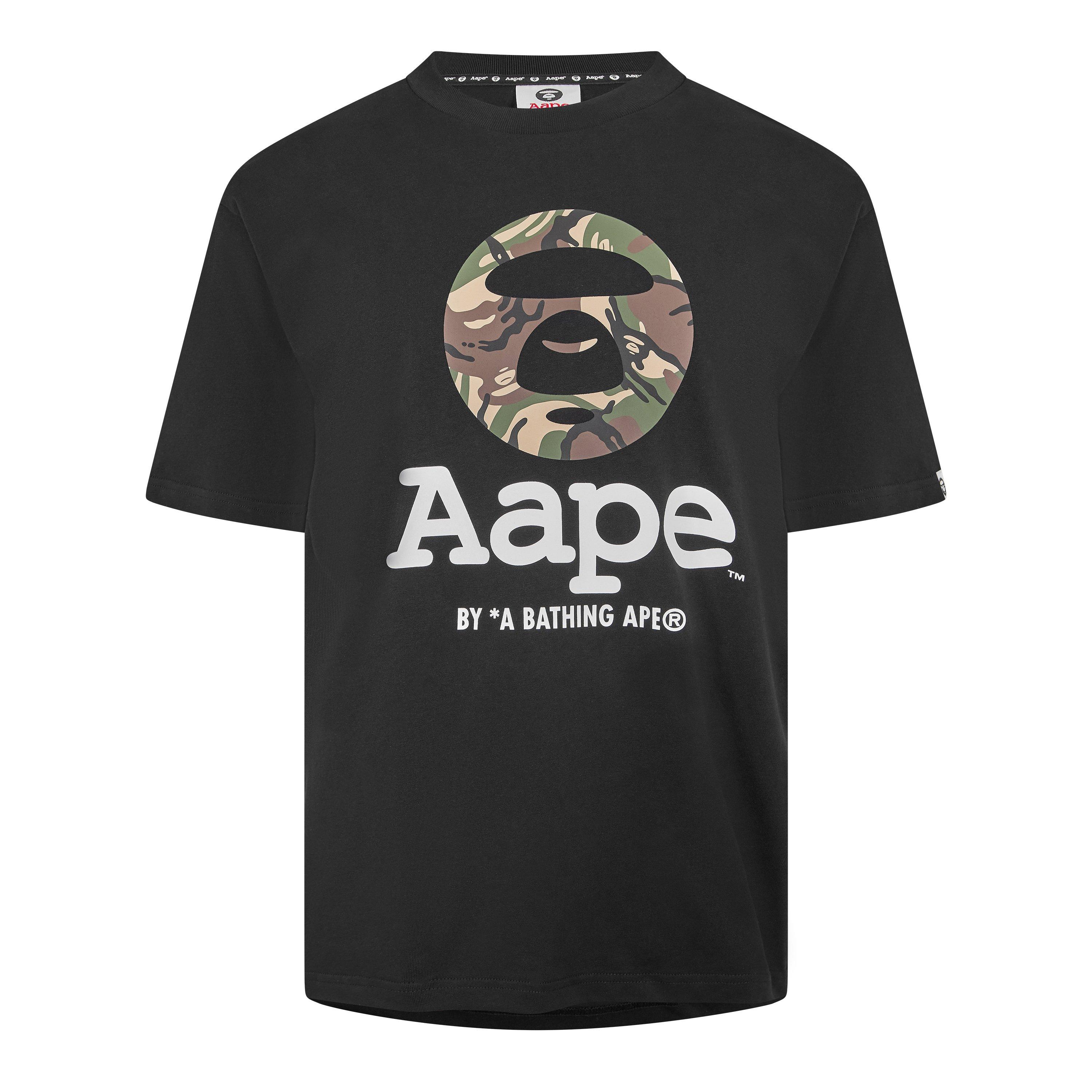 Black - AAPE - Men's T-Shirt - 1