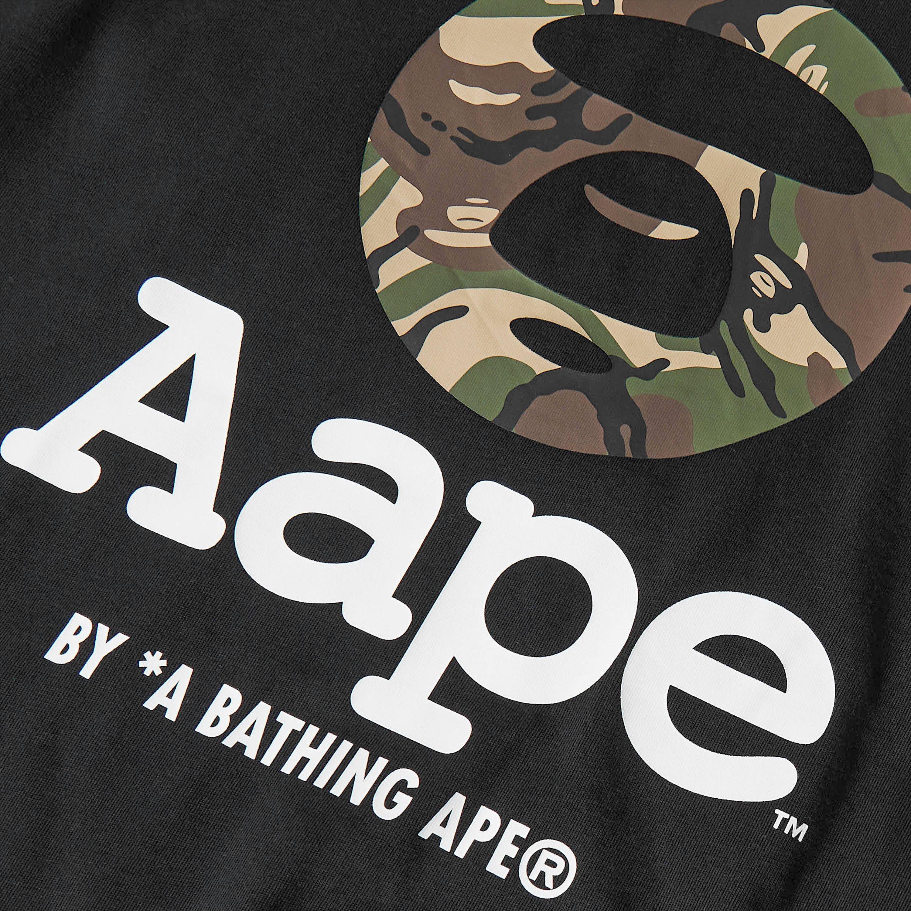 Black - AAPE - Men's T-Shirt - 3