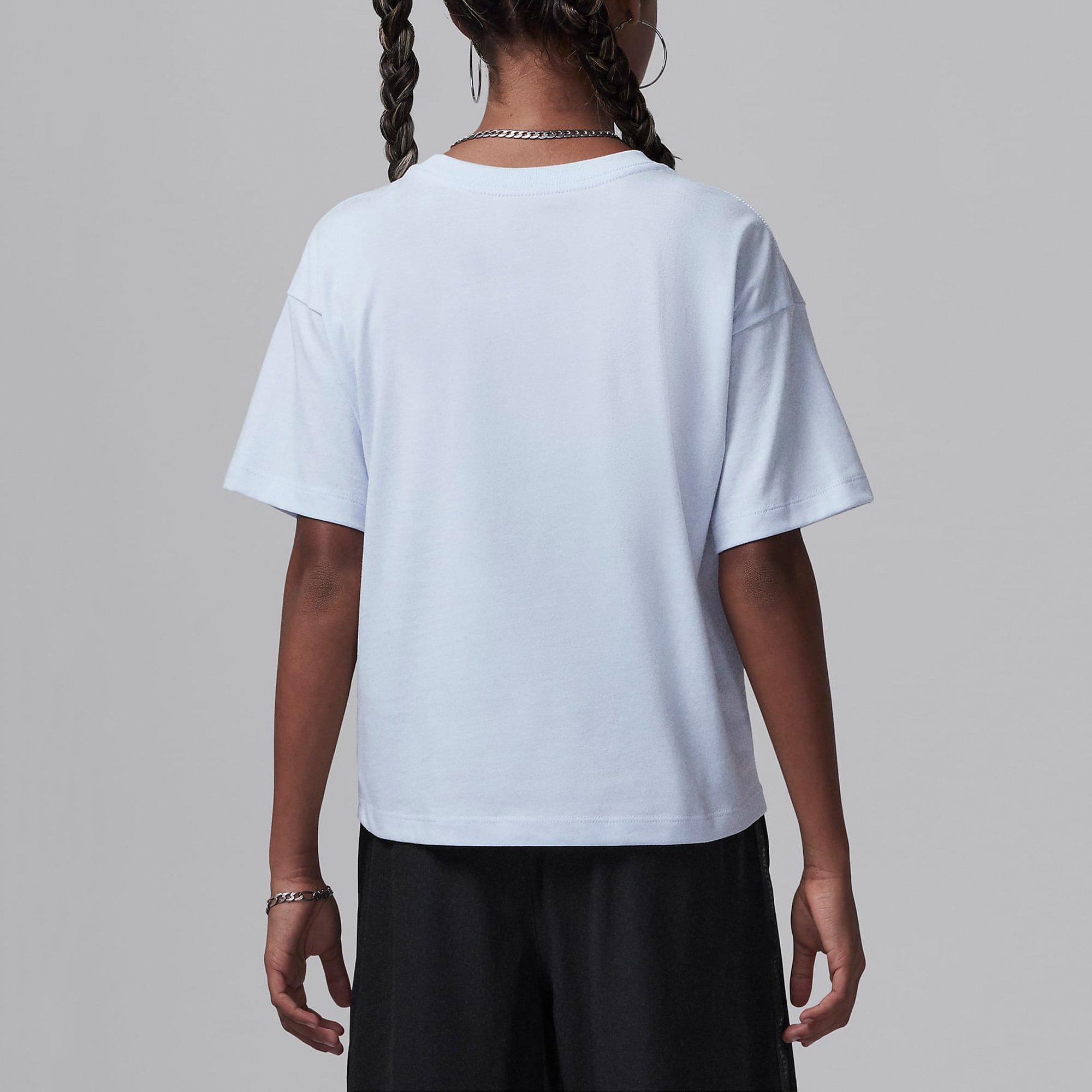 Football Gray - Air Jordan - Blue T-Shirt Juniors - 2