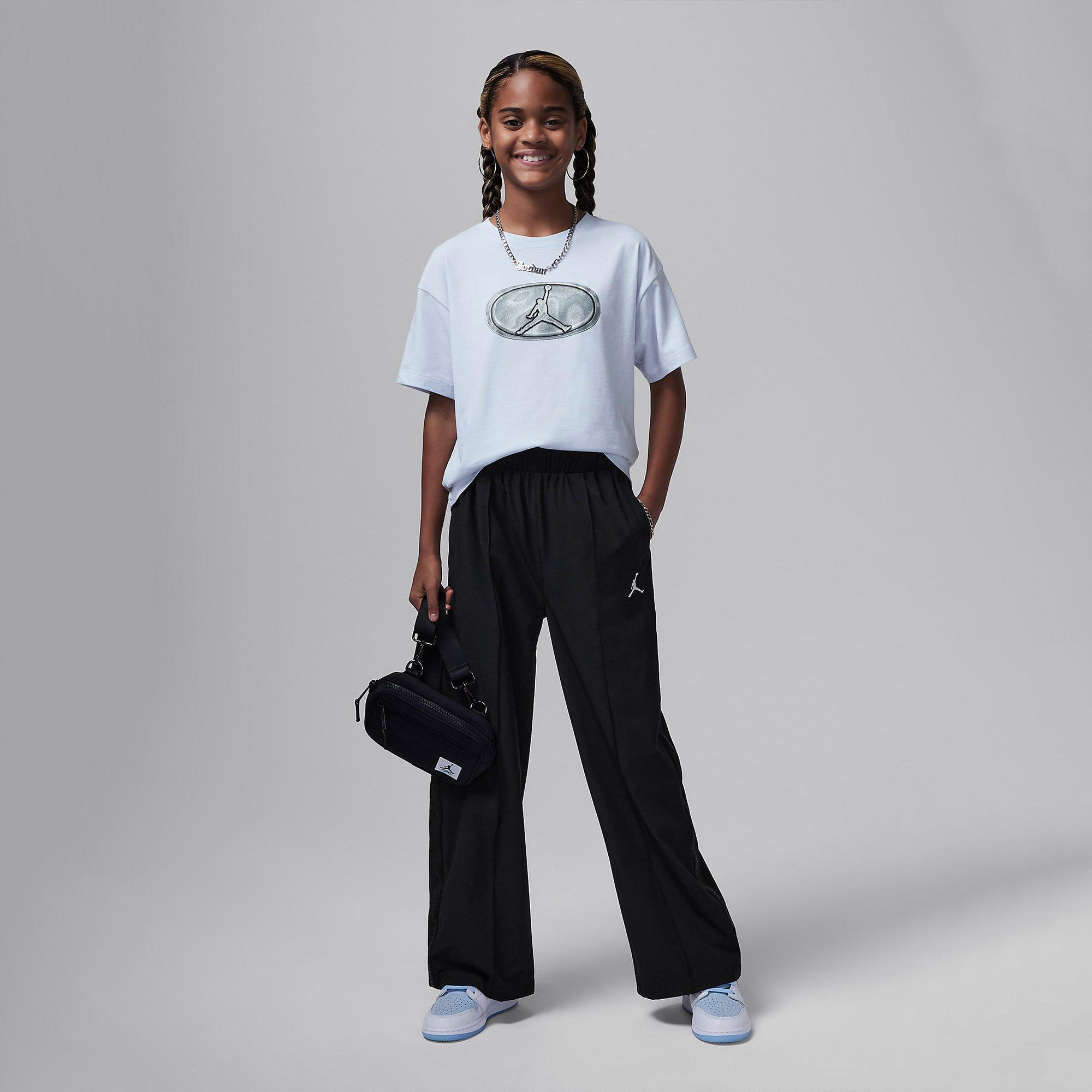 Football Gray - Air Jordan - Blue T-Shirt Juniors - 5