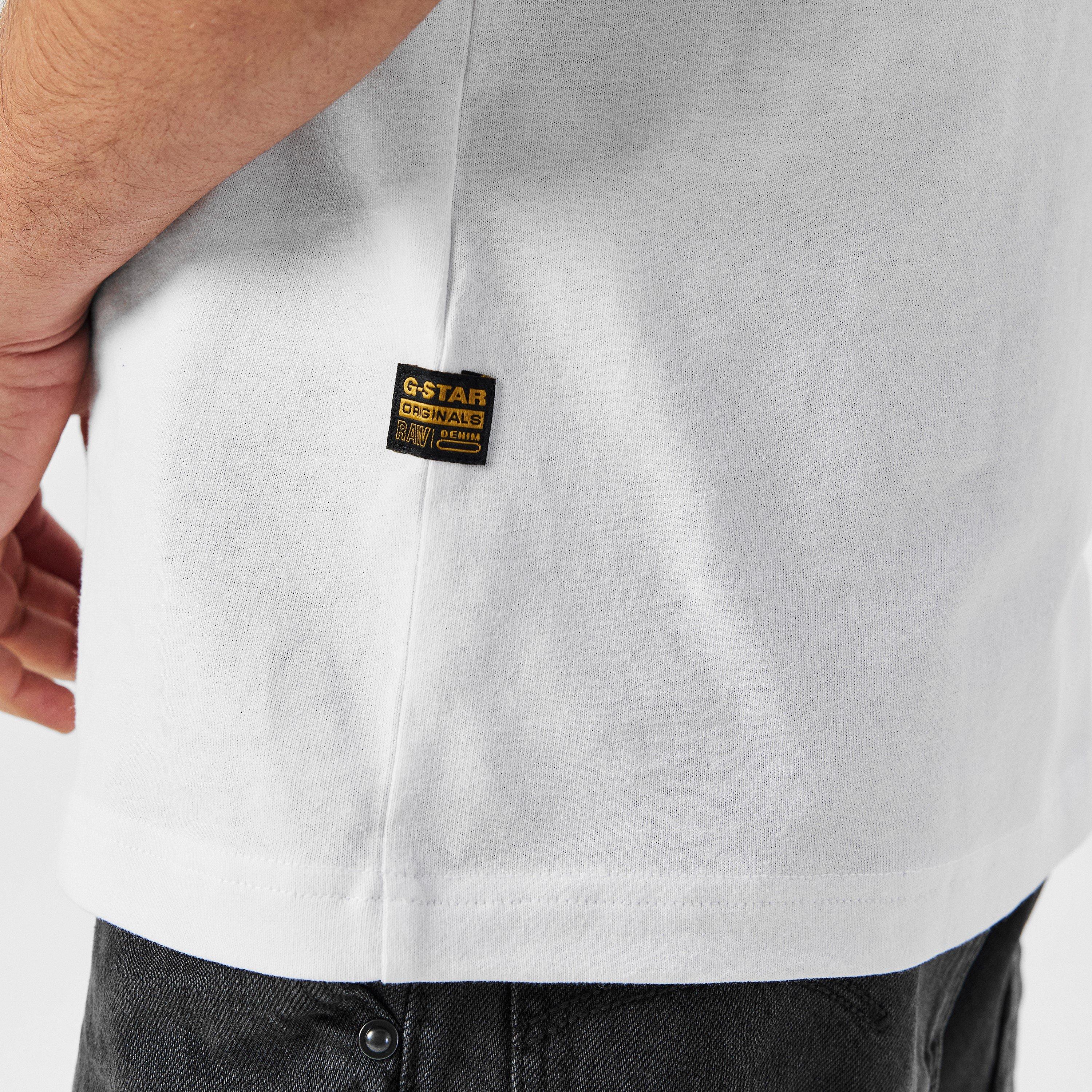 Blanc - G Star - LA T-Shirt - 5