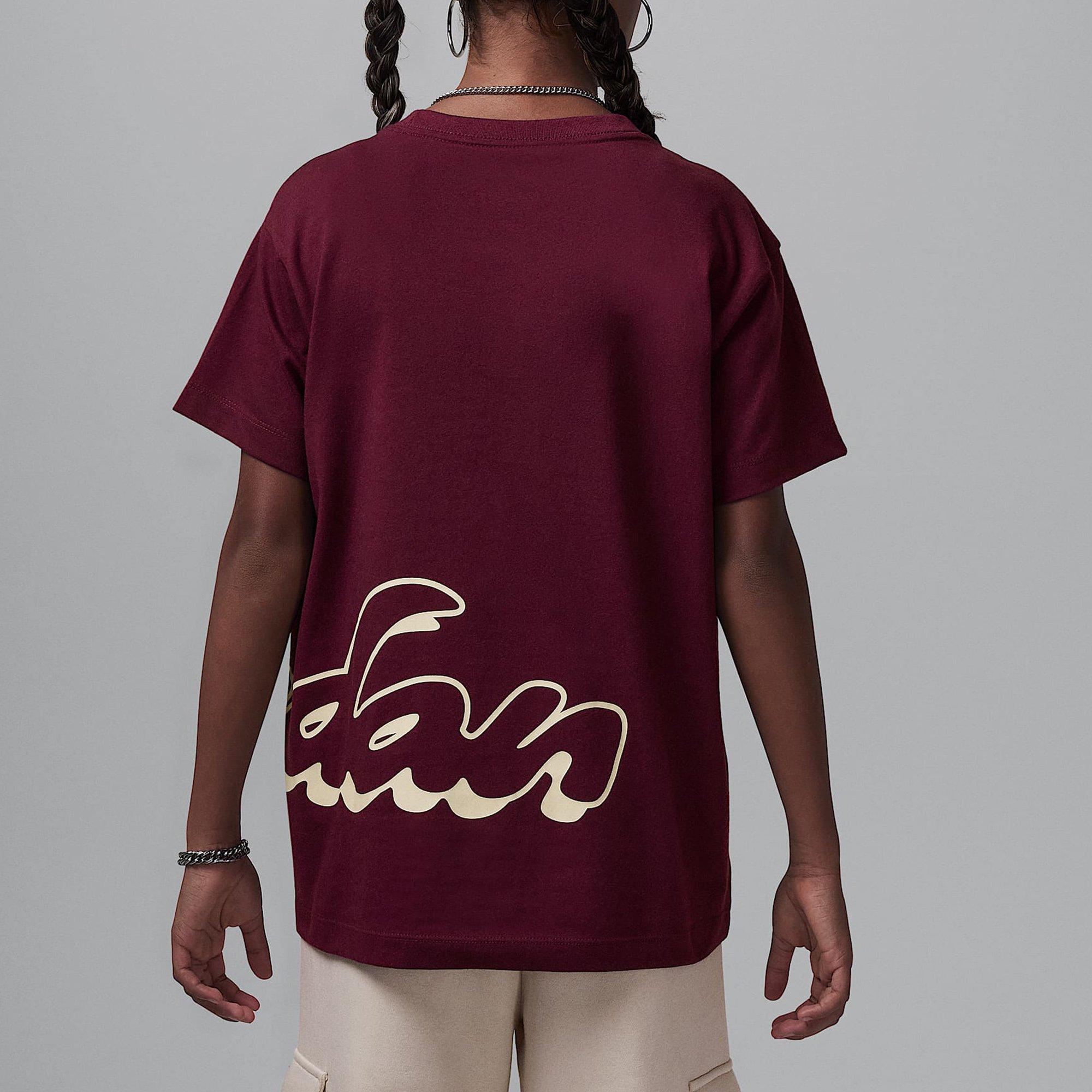 Bordeaux - Air Jordan - JM Enchantment T-Shirt Juniors - 2