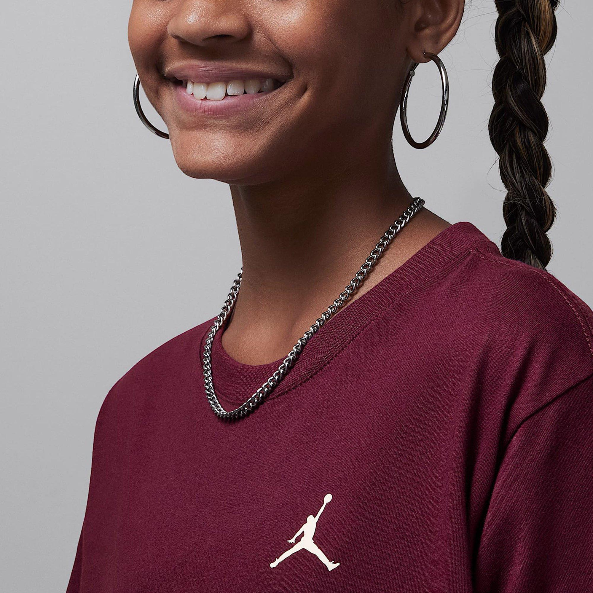 Bordeaux - Air Jordan - JM Enchantment T-Shirt Juniors - 3