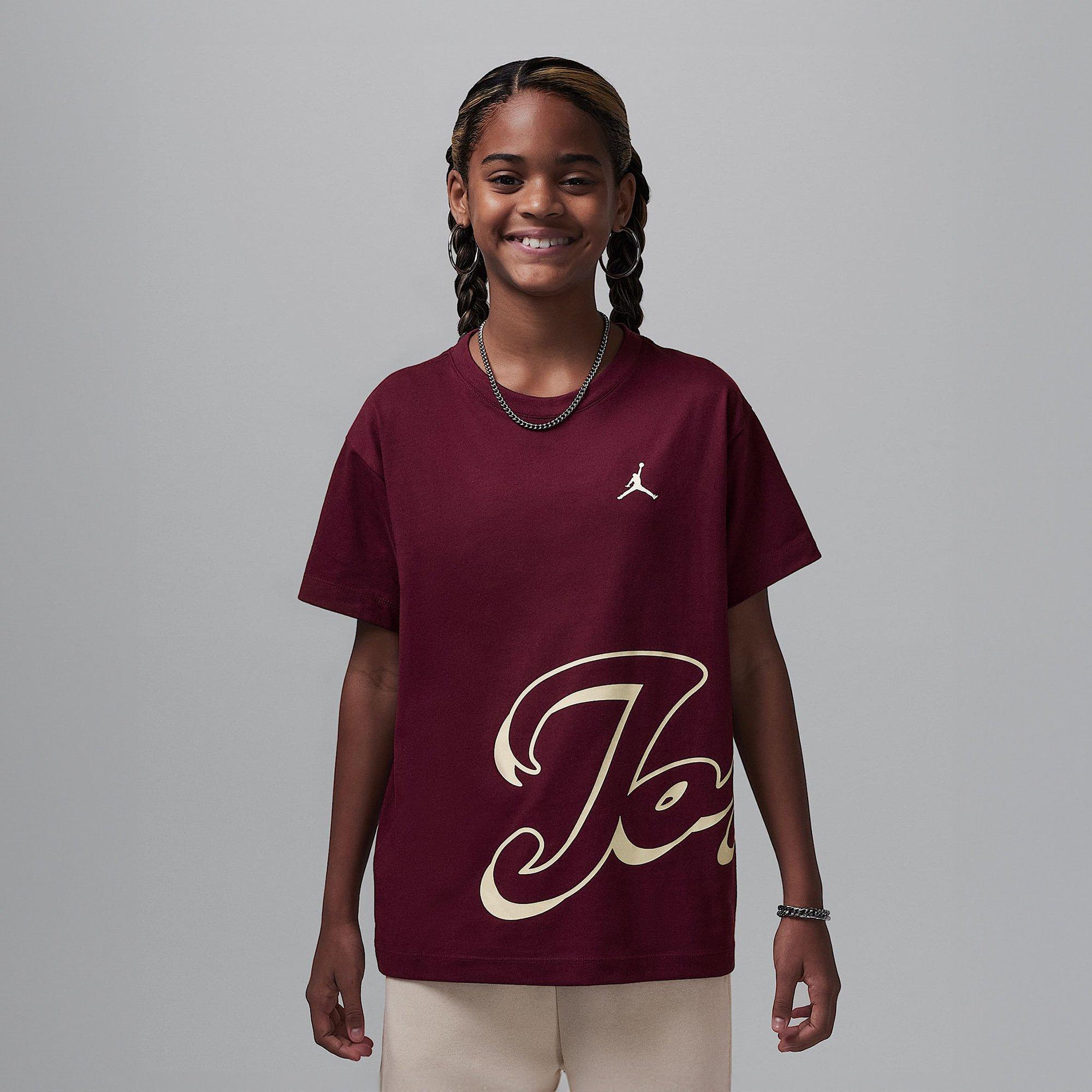 Bordeaux - Air Jordan - JM Enchantment T-Shirt Juniors - 4