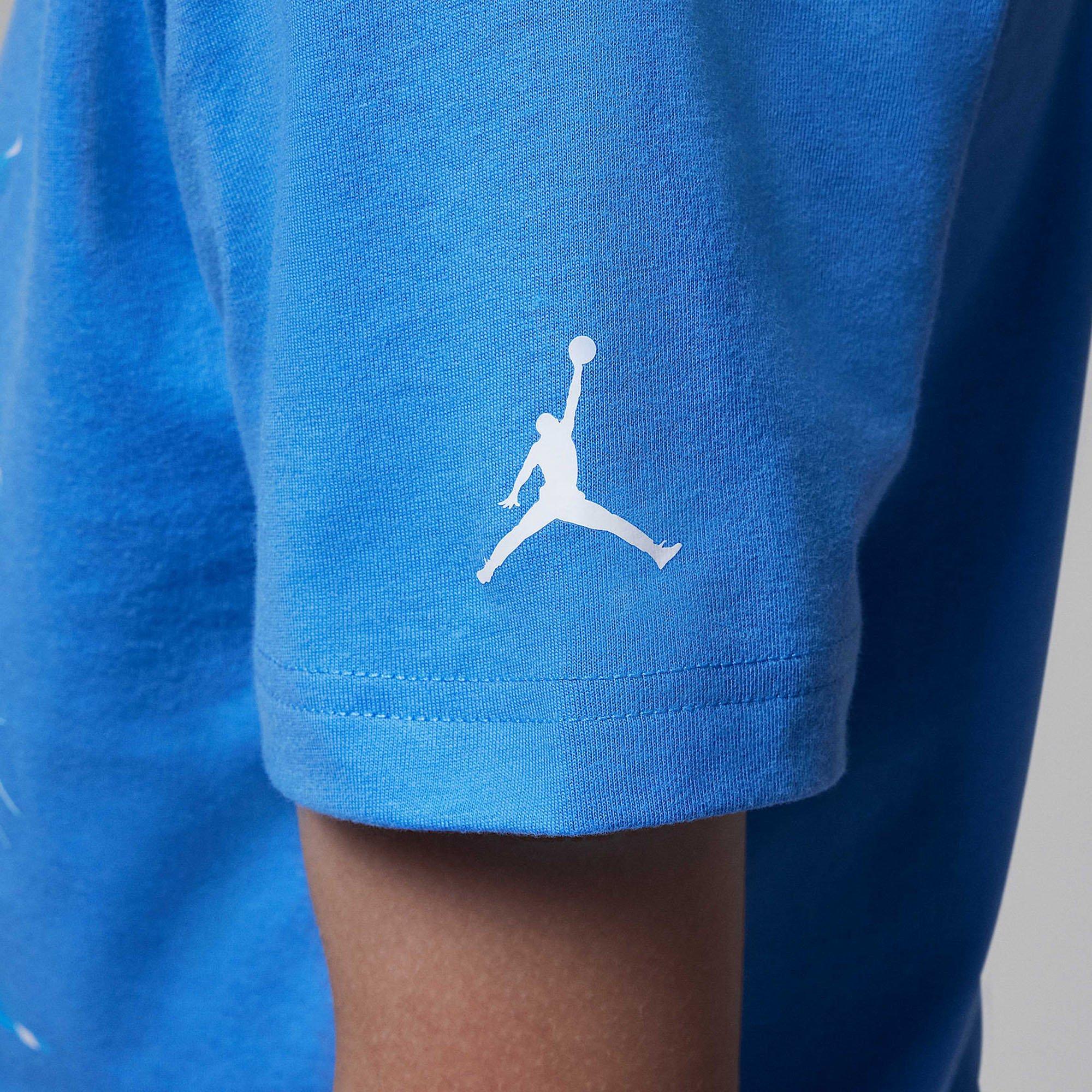 Legend Blue - Air Jordan - Shattered Glass JM T-Shirt Juniors - 4