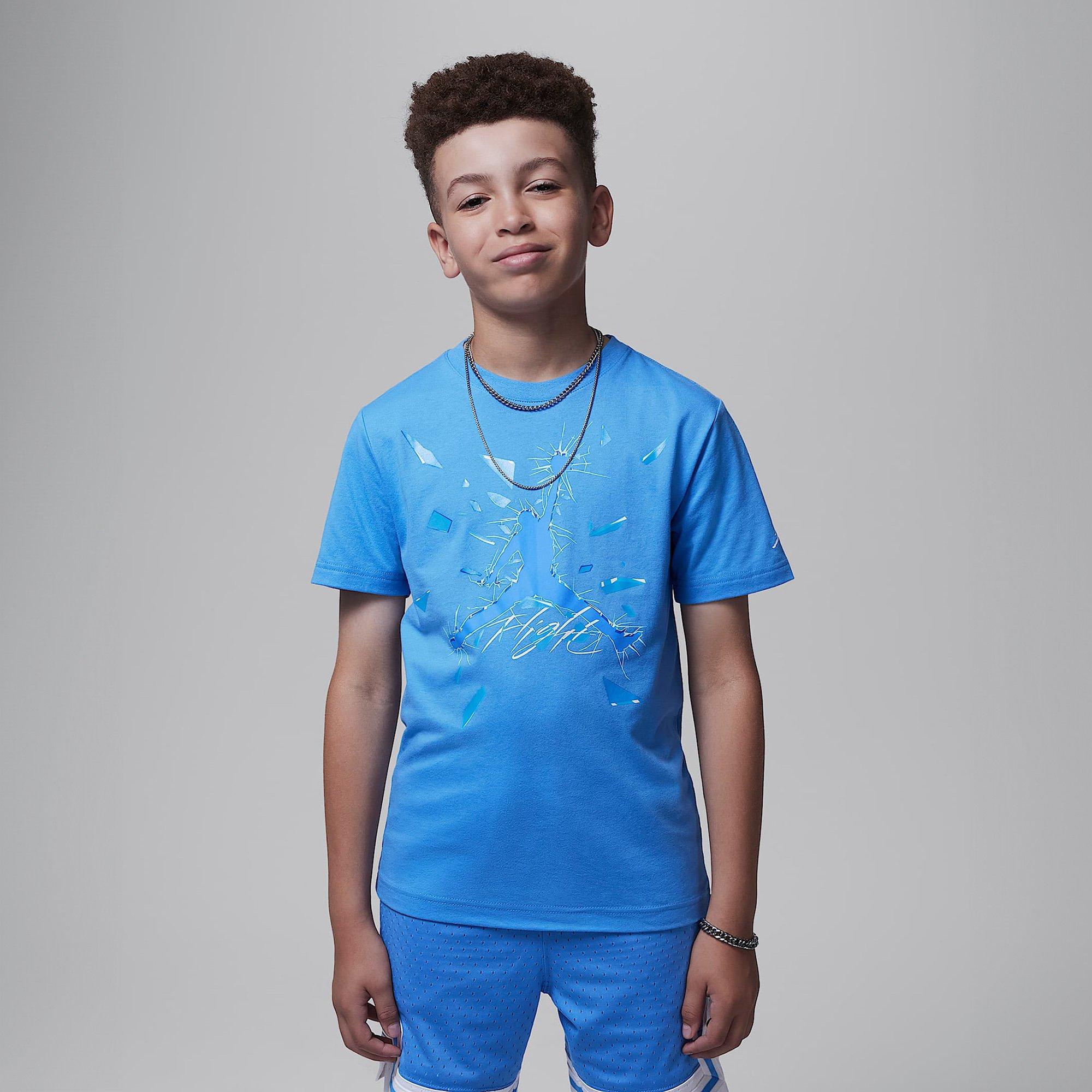 Legend Blue - Air Jordan - Shattered Glass JM T-Shirt Juniors - 5