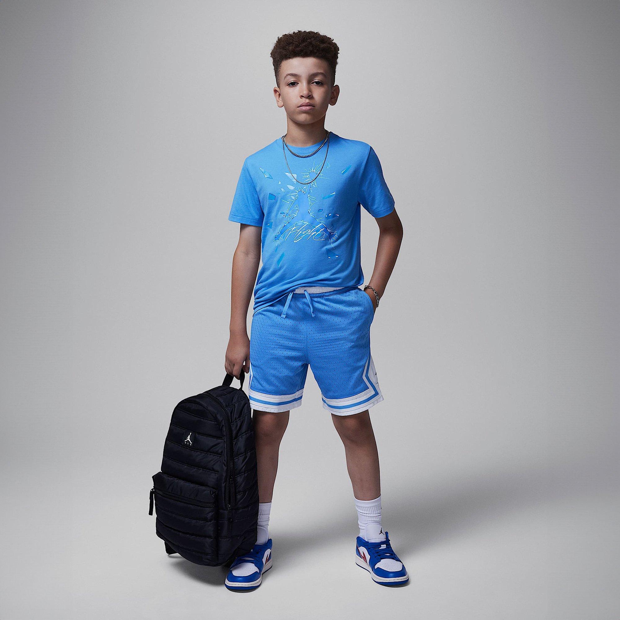 Legend Blue - Air Jordan - Shattered Glass JM T-Shirt Juniors - 6