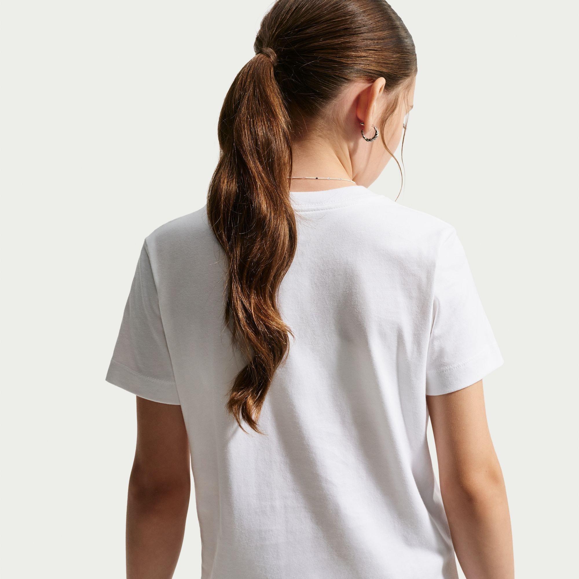 White - Nike - Kids' T-Shirt - 5