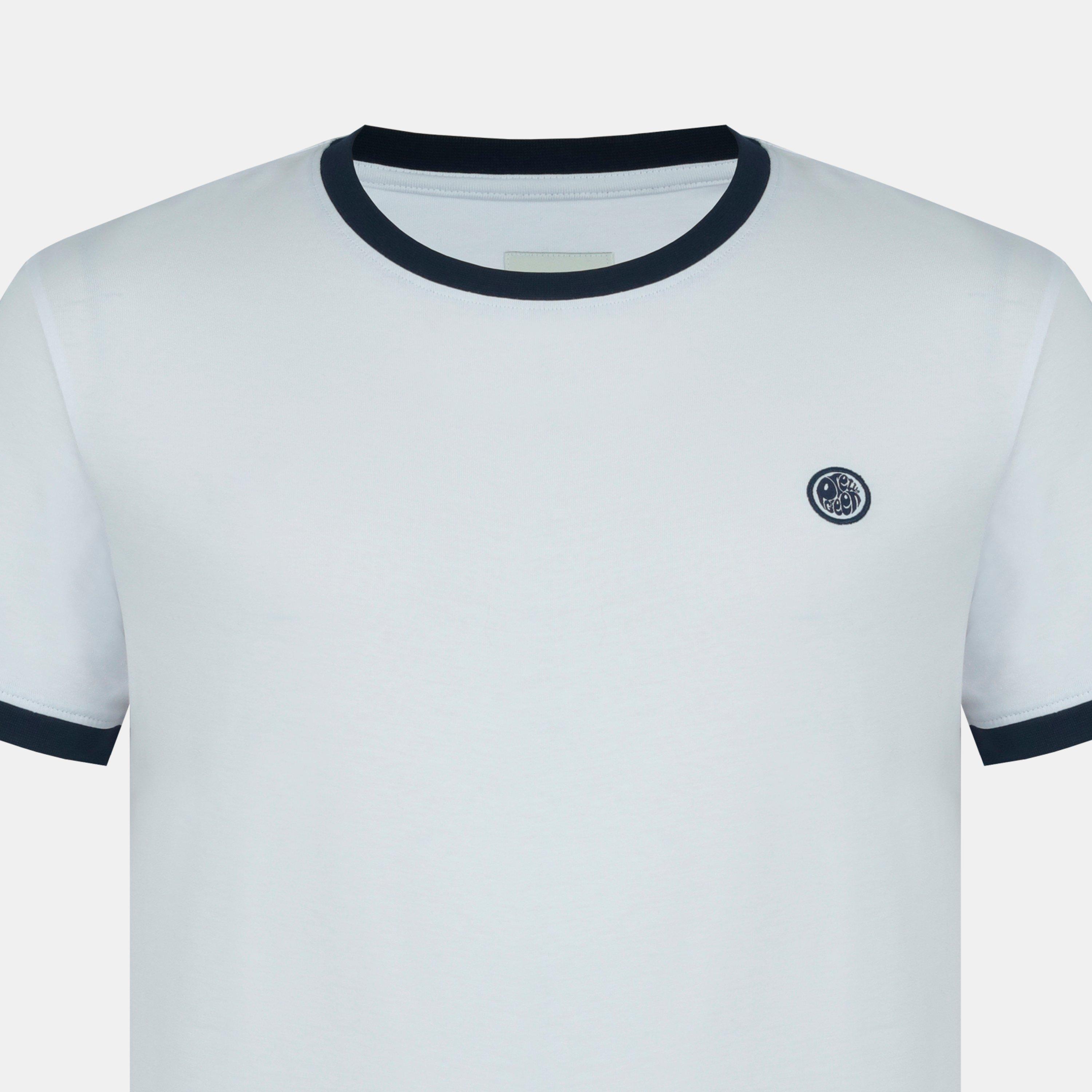 Multi - Pretty Green - Men's 5-Pack Cotton Crew Neck Short Sleeve T-Shirt - 13