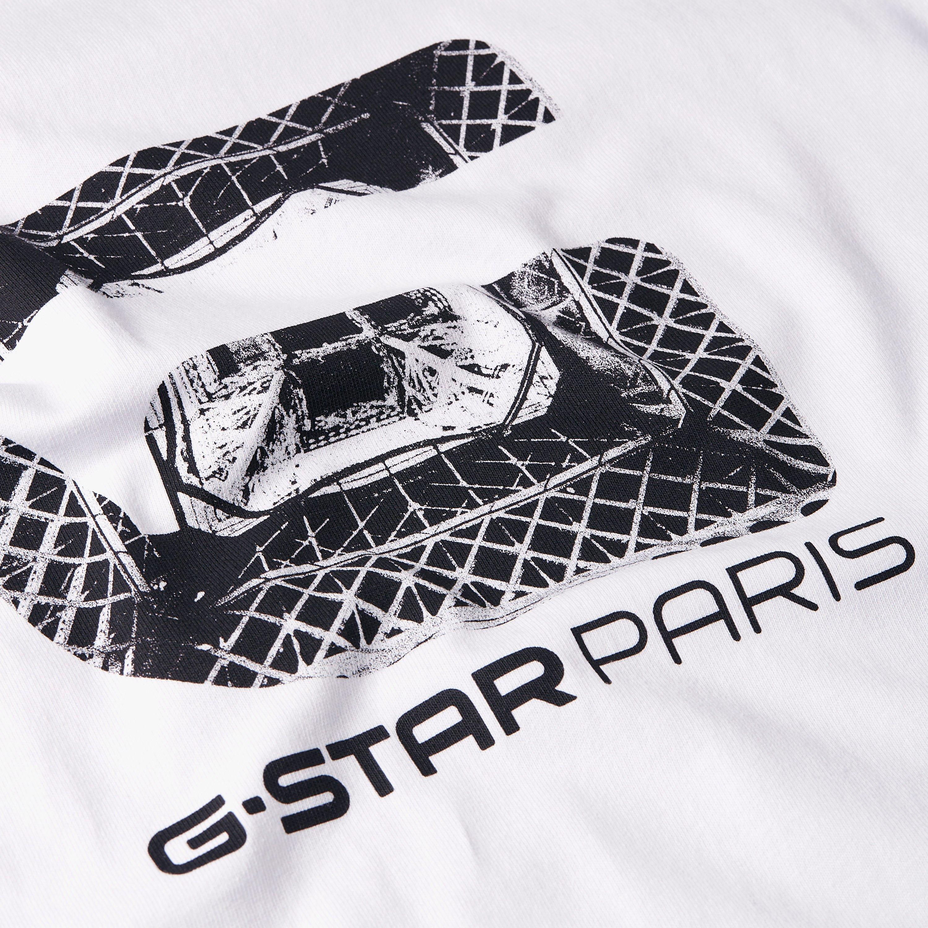 Blanc - G Star - Paris T-Shirt - 3