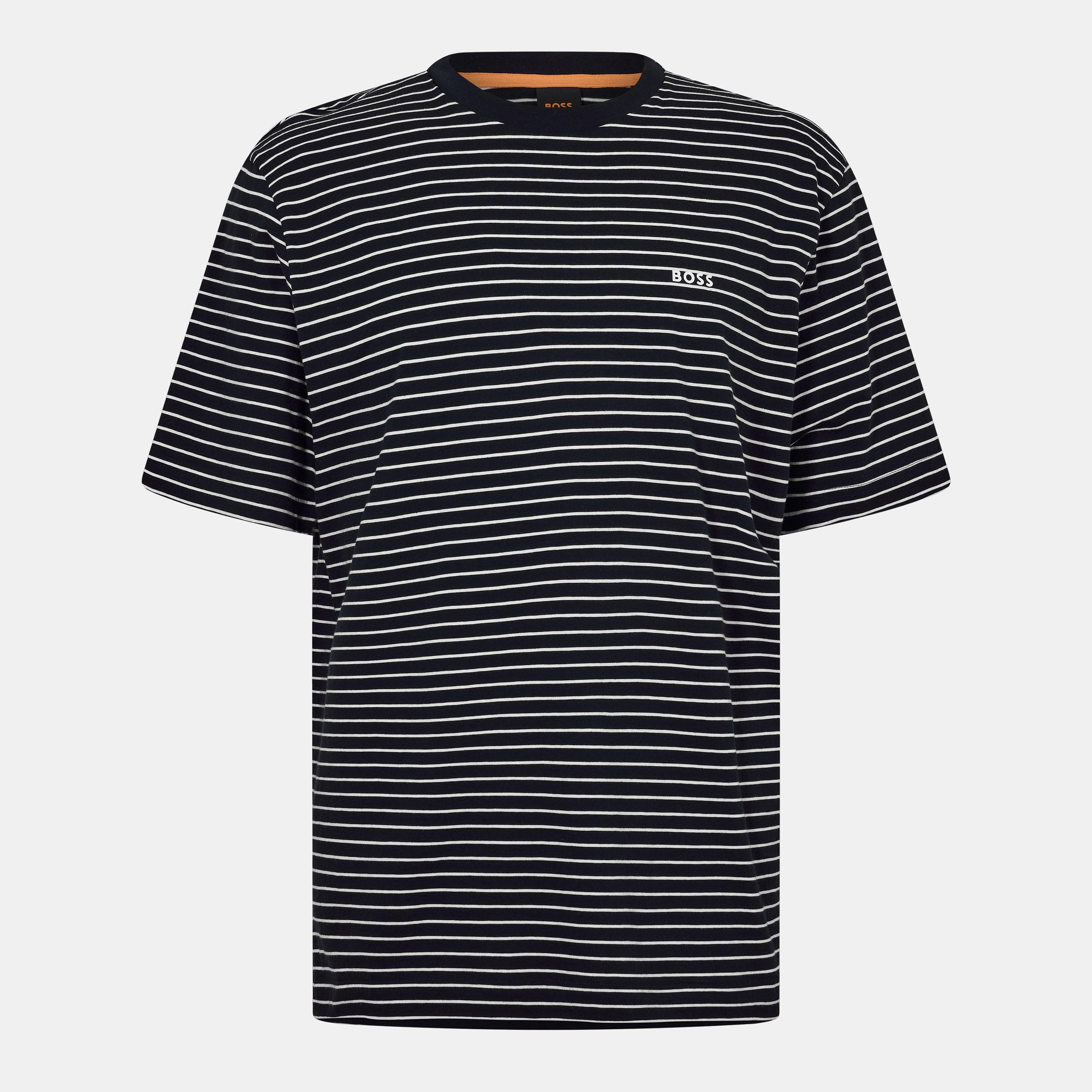 White - Boss - Men's Talesstripe T-Shirt - 1