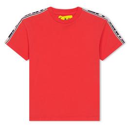 Off White Logo Tape T-Shirt Juniors