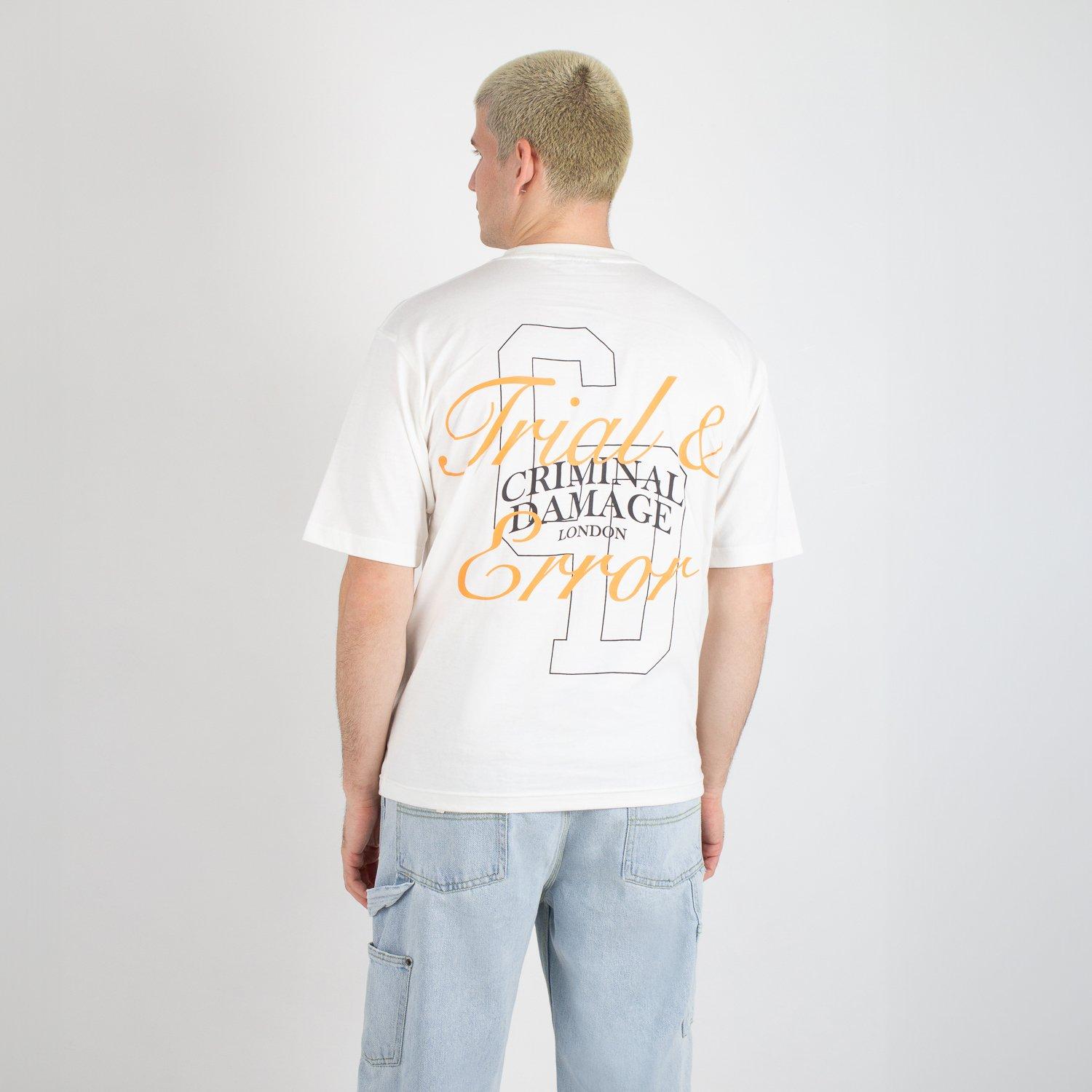 Off White - Criminal Damage - Oversized T-Shirt - 3