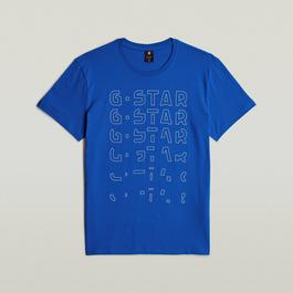 G Star Gradient Graphic T Shirt