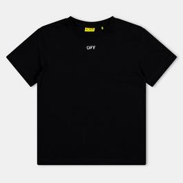 Off White Kids Regular Fit T-Shirt
