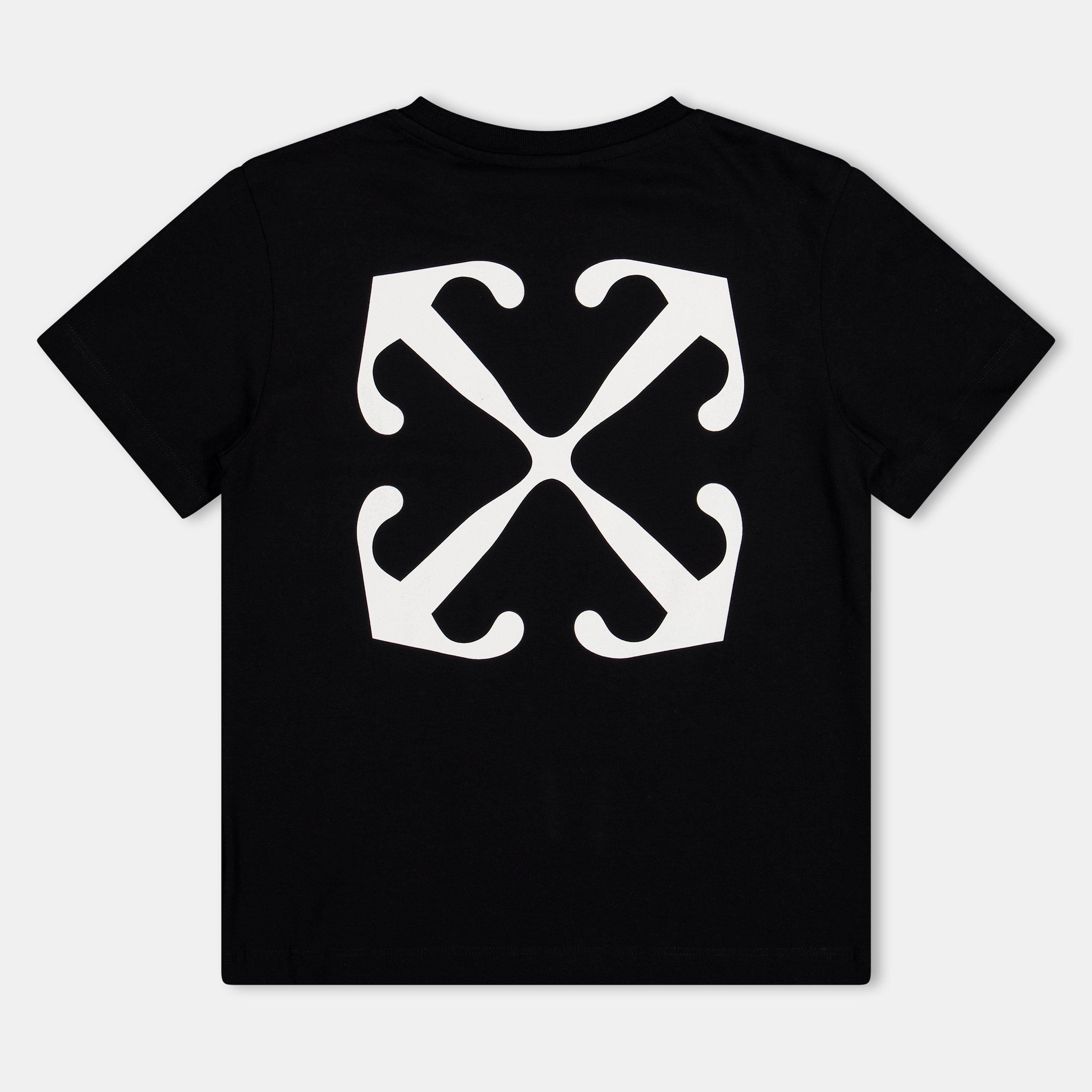Black/White - Off White - Kids Regular Fit T-Shirt - 2