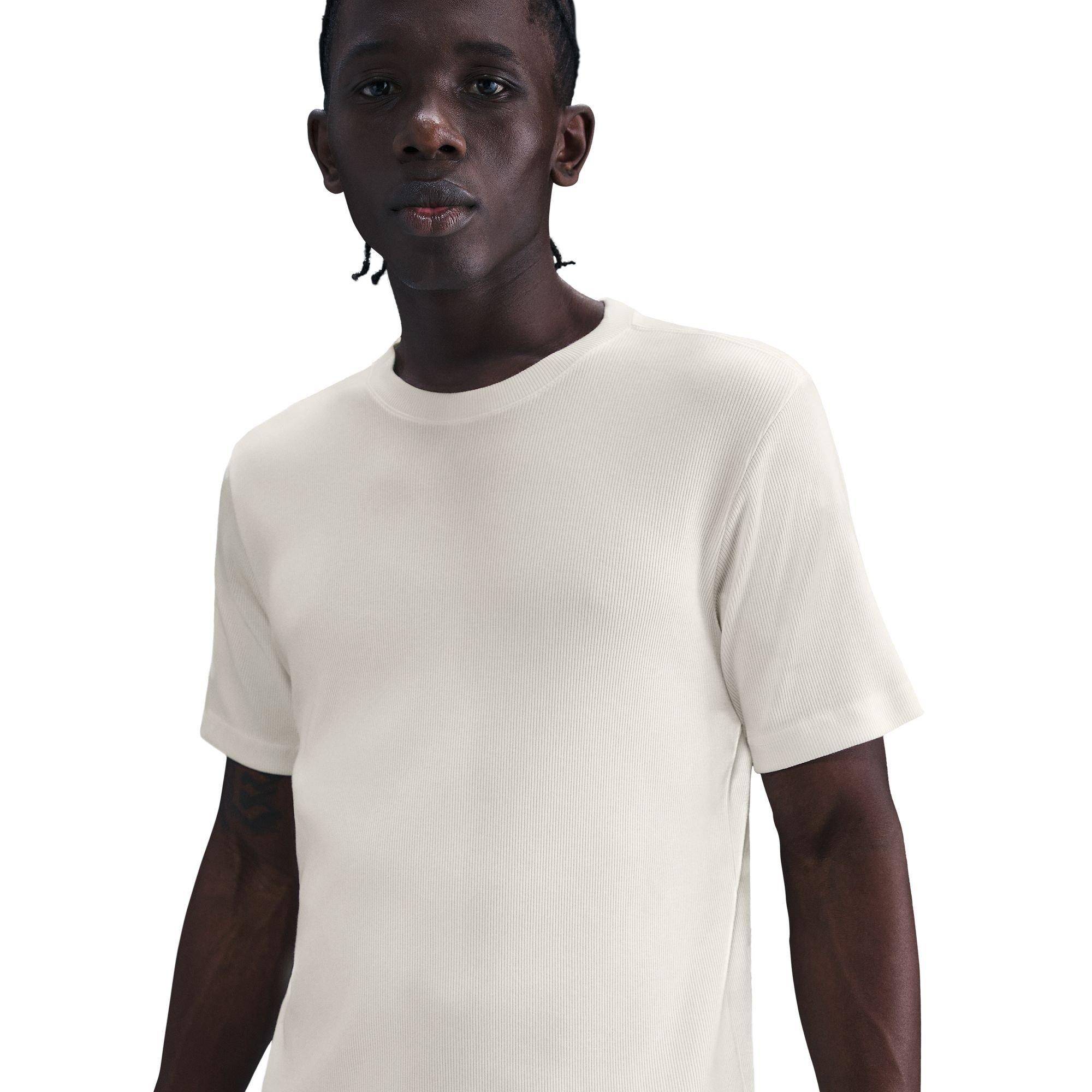 мъжко Тениска 's Ribbed Short-Sleeve