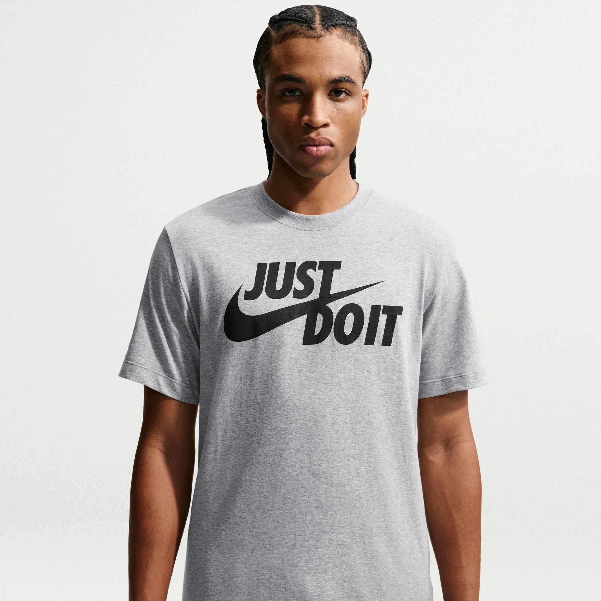 Gris/Noir - Nike - Sportswear JDI Men's T-Shirt - 5