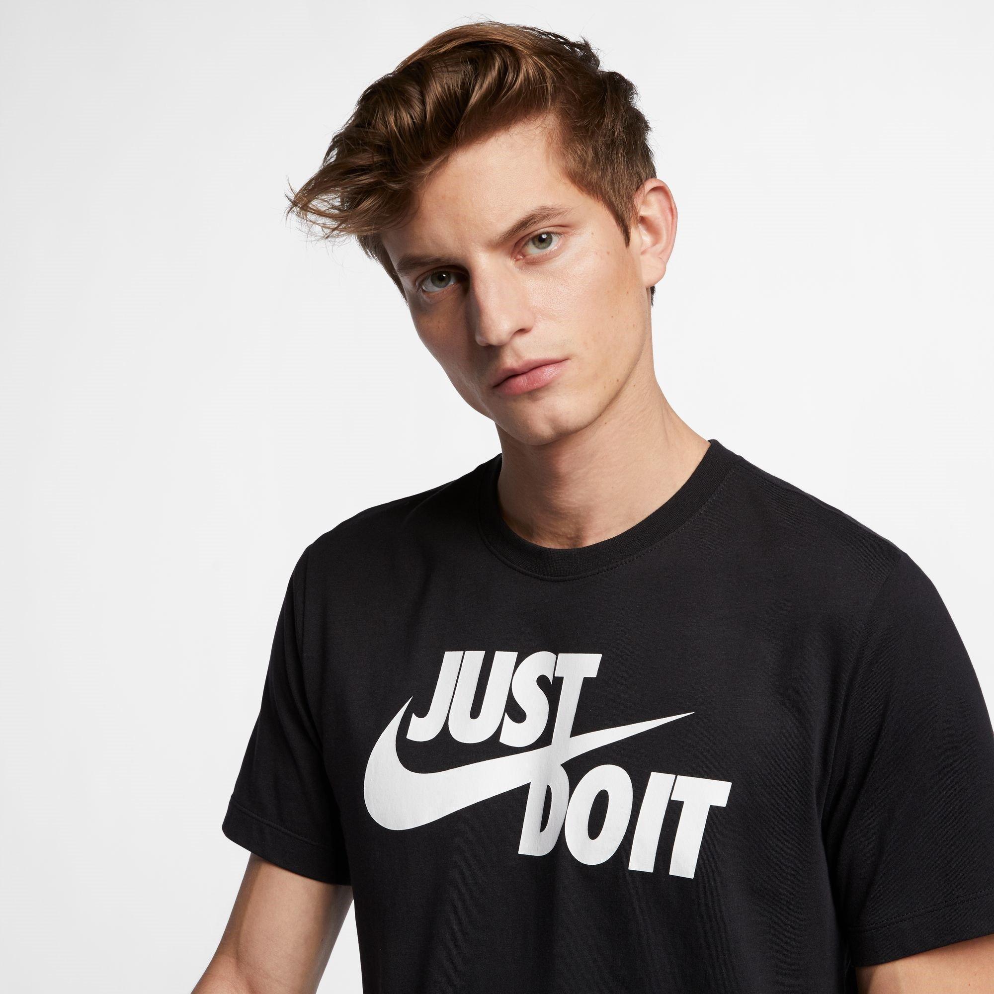 Zwart/Wit - Nike - Sportswear JDI Men's T-Shirt - 7