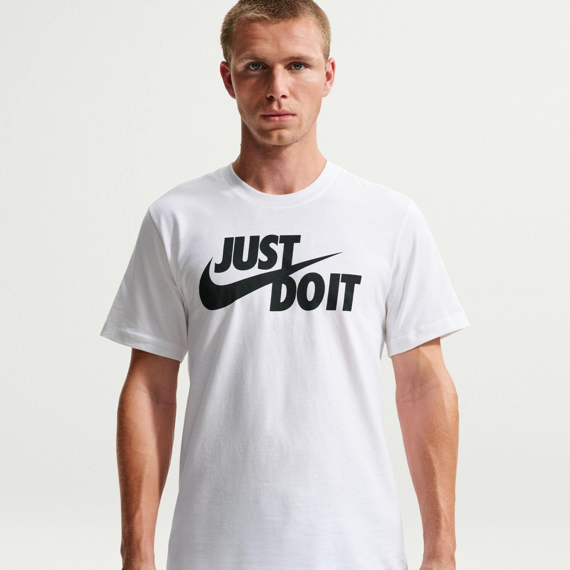 Weiß/Schwarz - Nike - Sportswear JDI Men's T-Shirt - 3