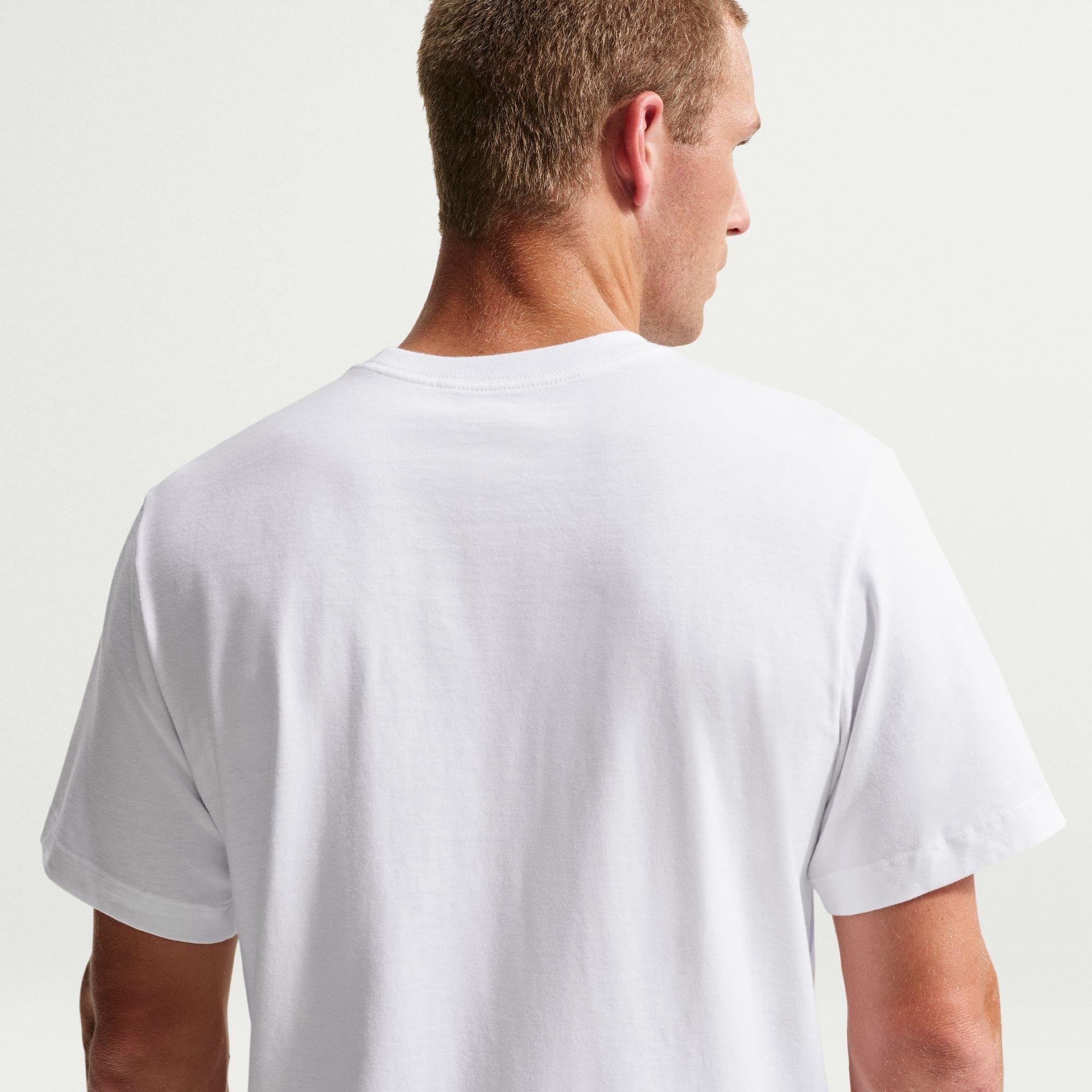 Weiß/Schwarz - Nike - Sportswear JDI Men's T-Shirt - 4
