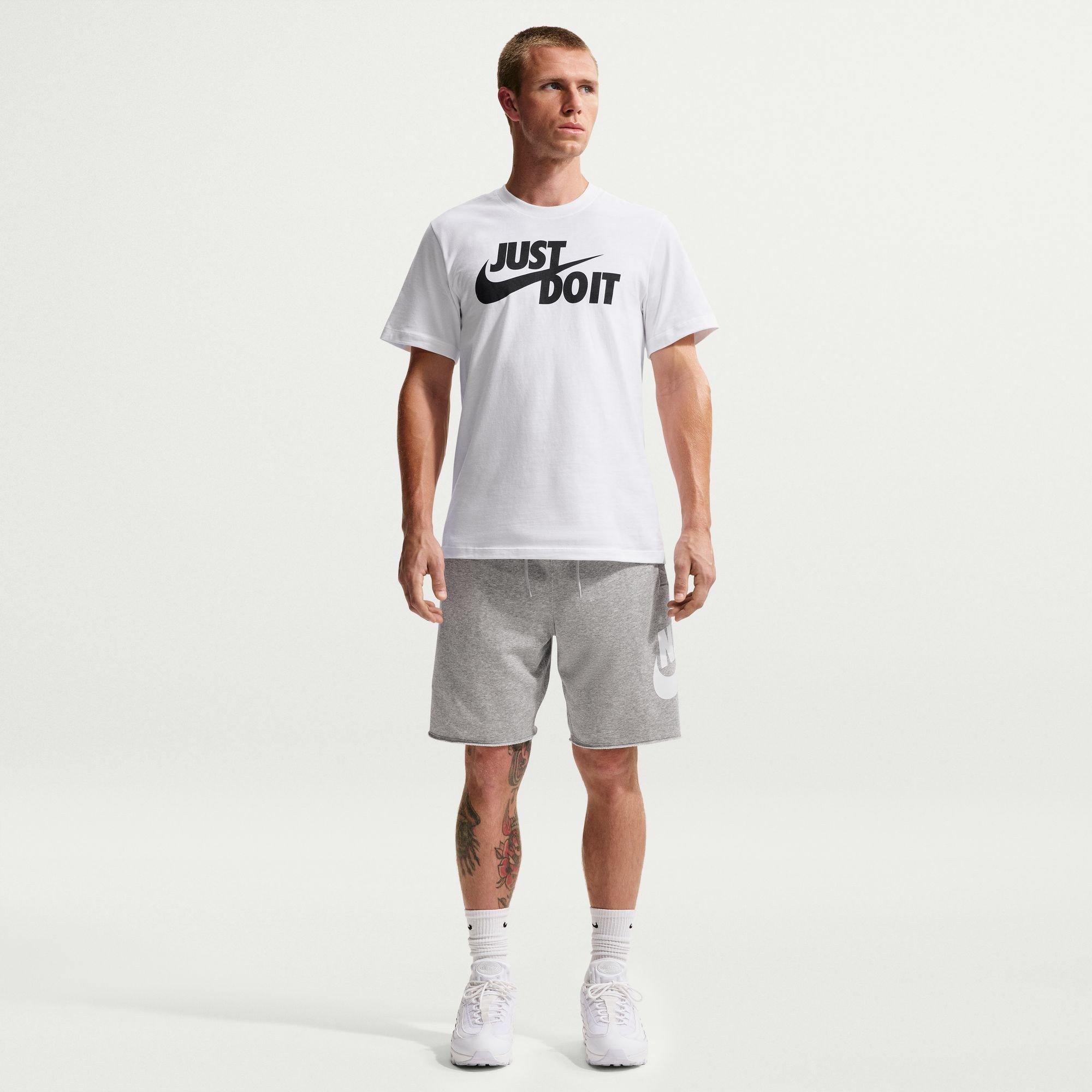 Weiß/Schwarz - Nike - Sportswear JDI Men's T-Shirt - 5