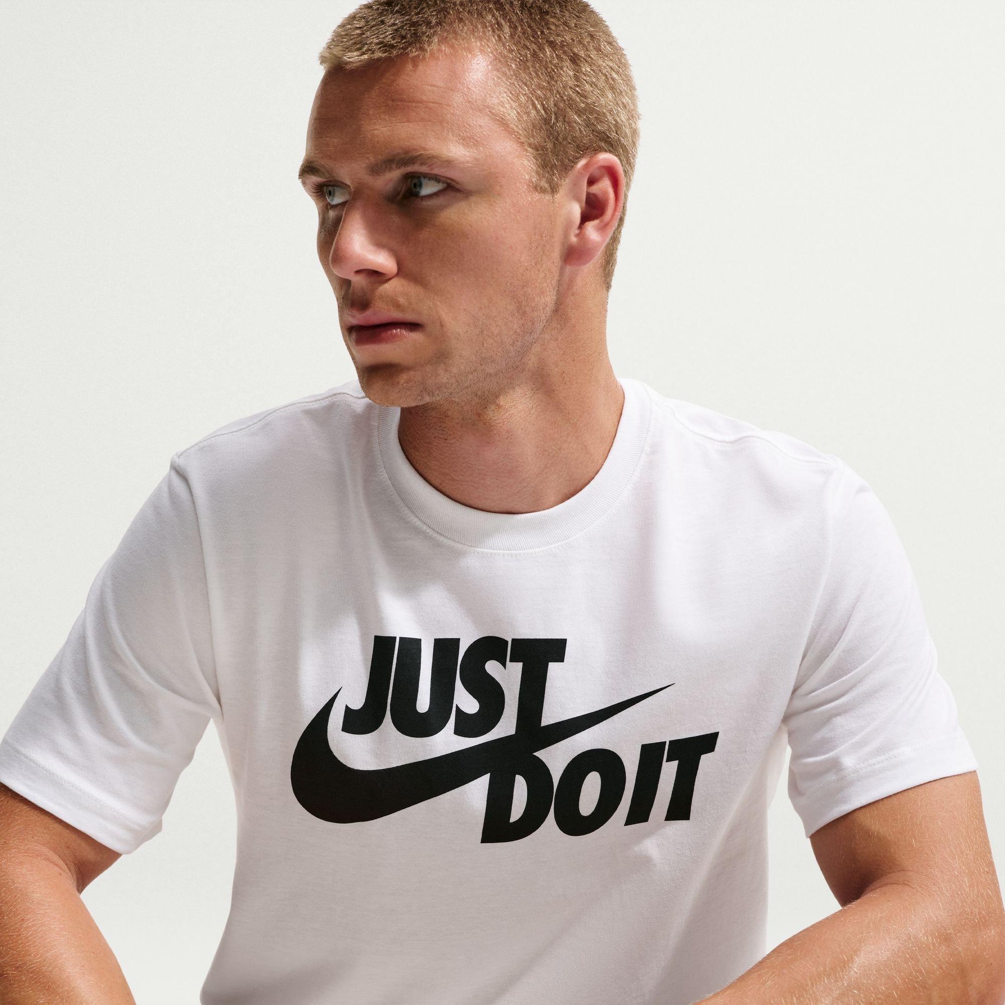Weiß/Schwarz - Nike - Sportswear JDI Men's T-Shirt - 9