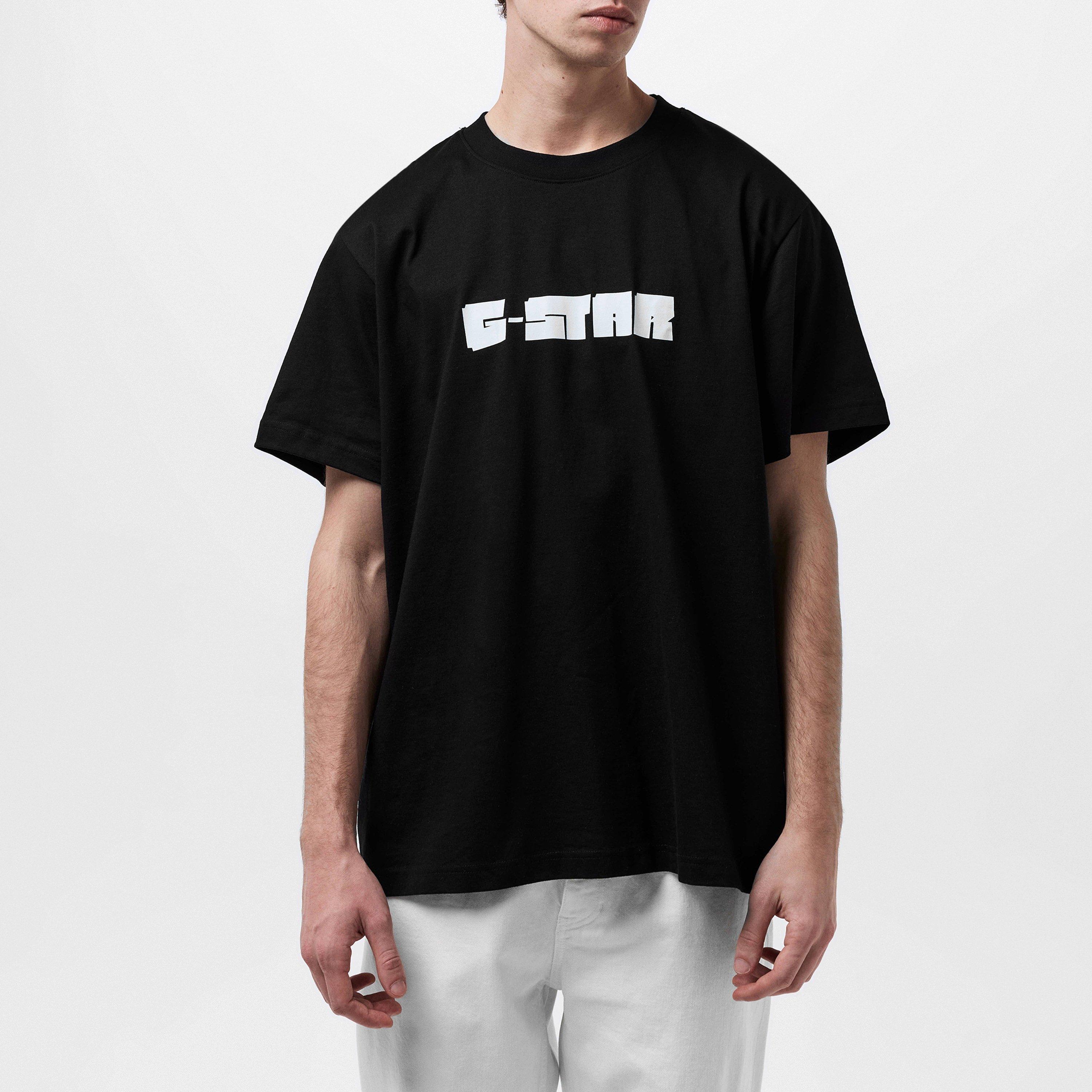 Preto Dk - G Star - Graphic Script T-Shirt - 3