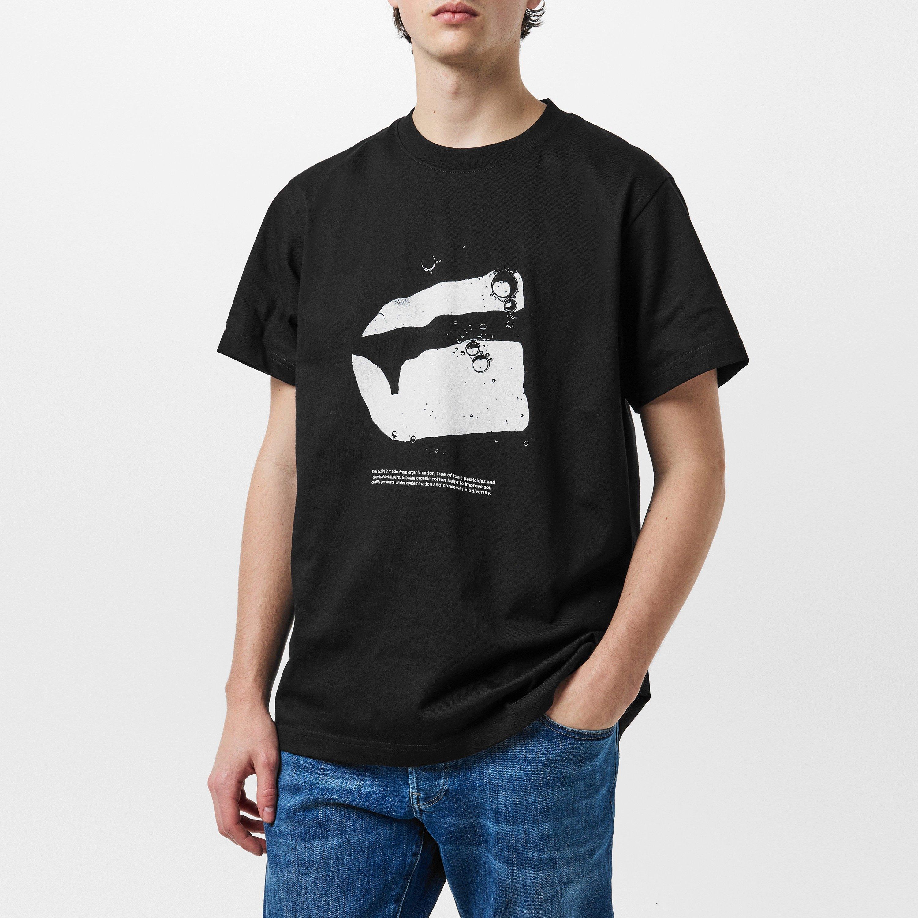 Dk Black - G Star - Water Burger Loose T-Shirt - 3