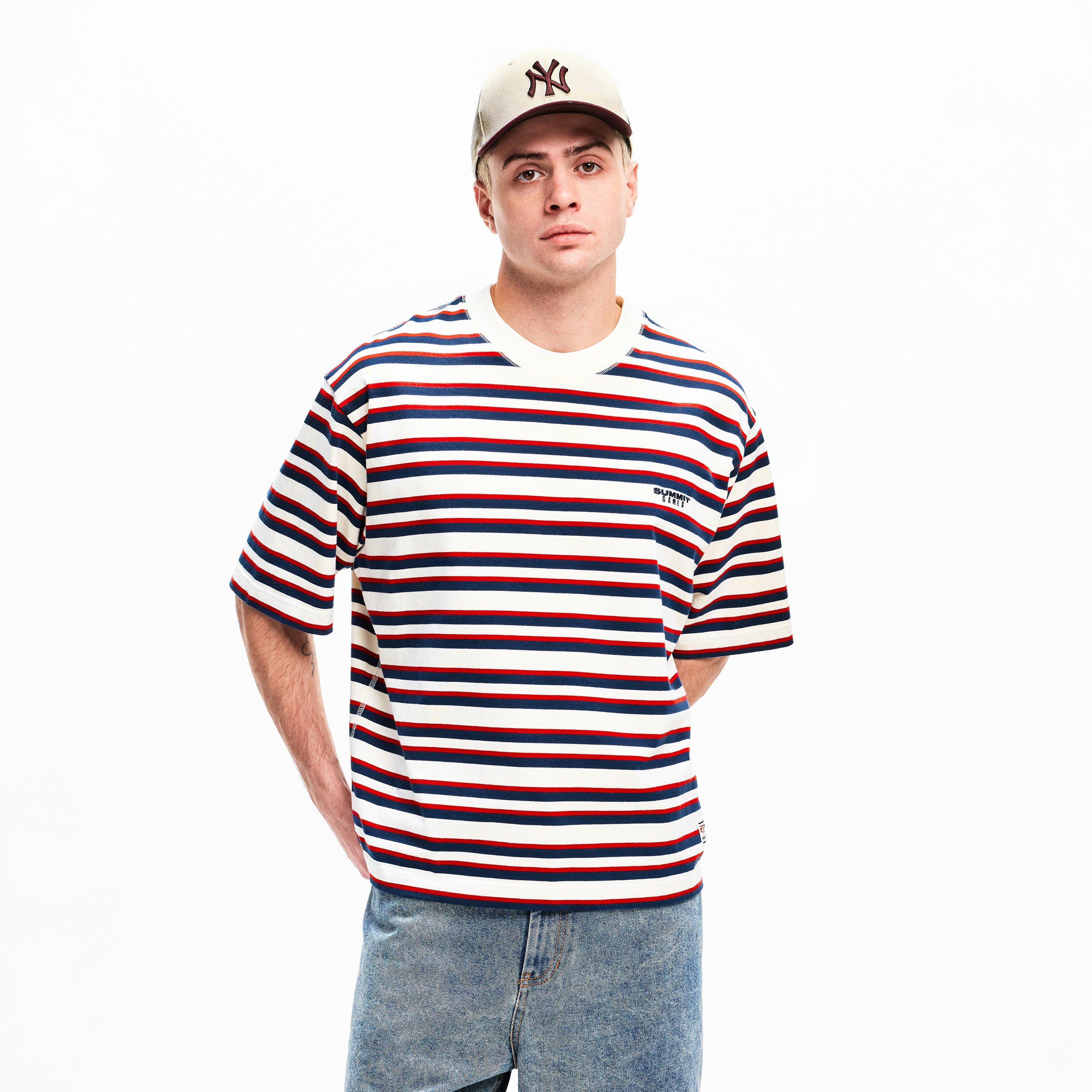 Multi - Summer Games - Men's Maritime St Tee Oversized Fit Oversized T-Shirt - 3
