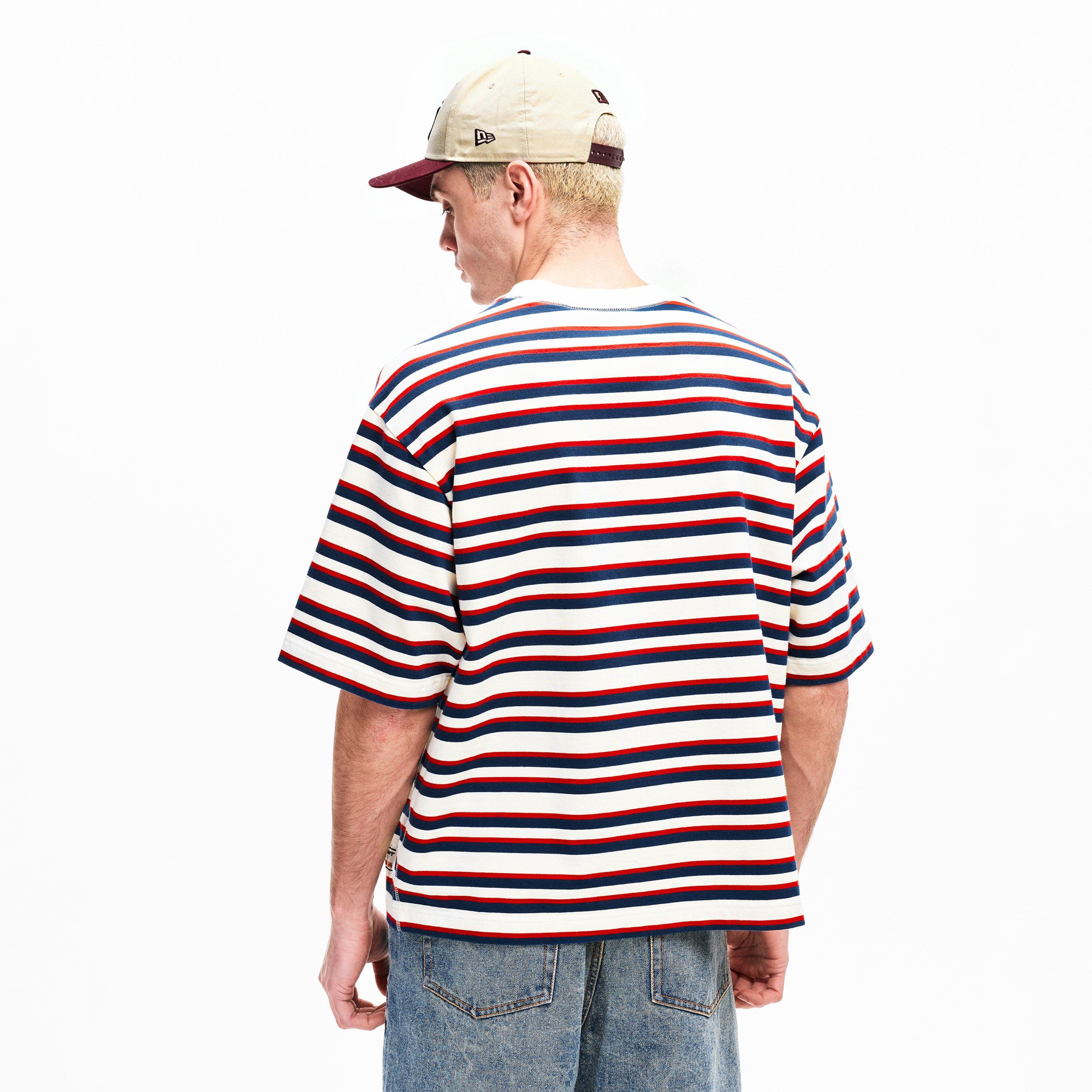 Multi - Summer Games - Men's Maritime St Tee Oversized Fit Oversized T-Shirt - 4