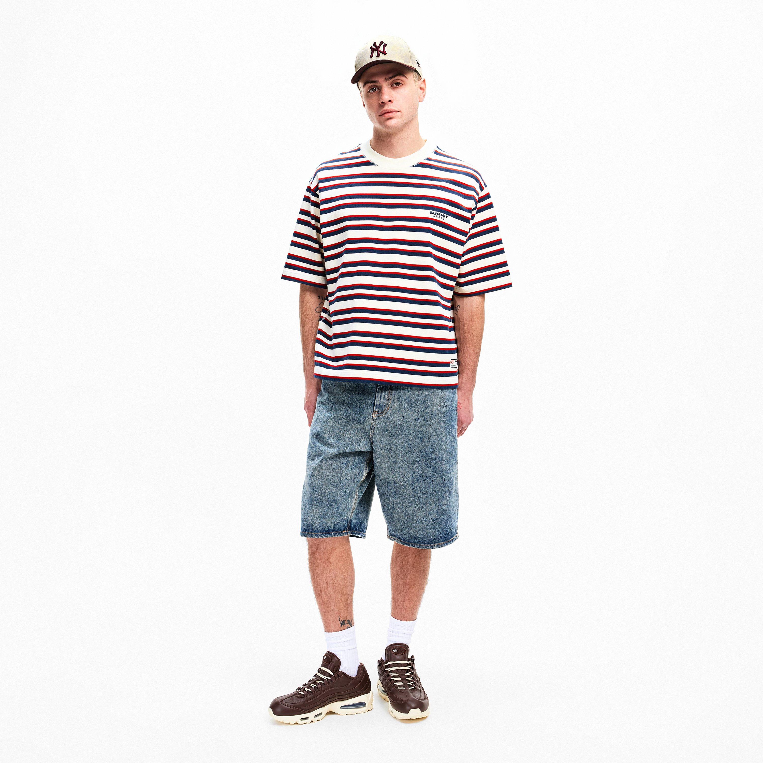 Multi - Summer Games - Men's Maritime St Tee Oversized Fit Oversized T-Shirt - 5