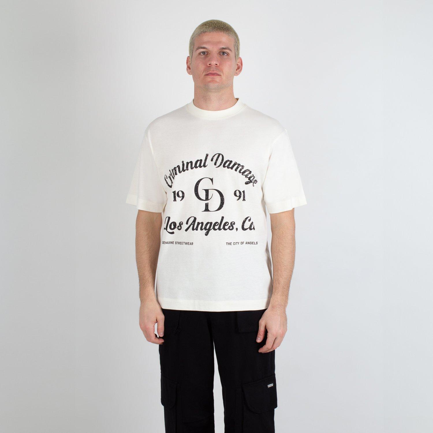 Criminal Damage Damage LA T Shirt