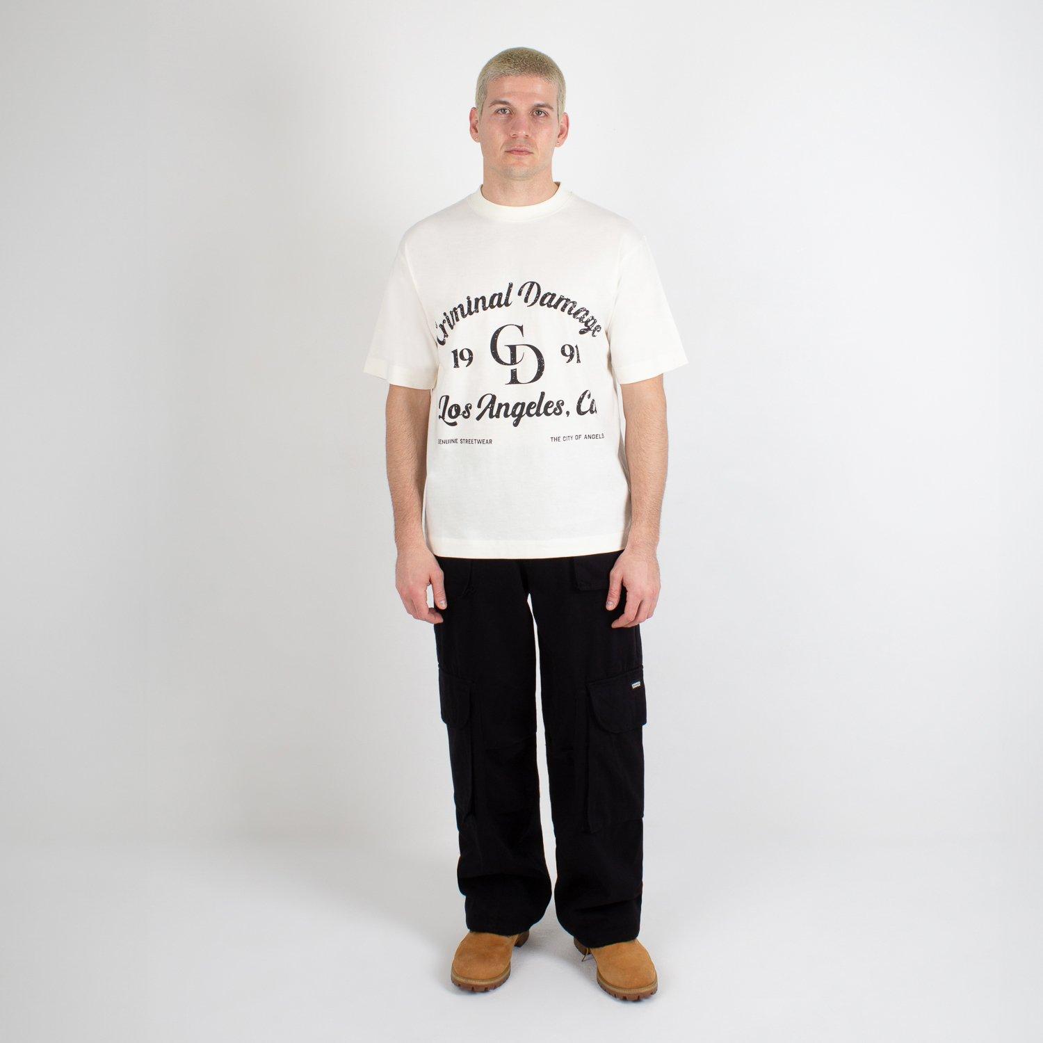 Off White - Criminal Damage - LA T Shirt - 5