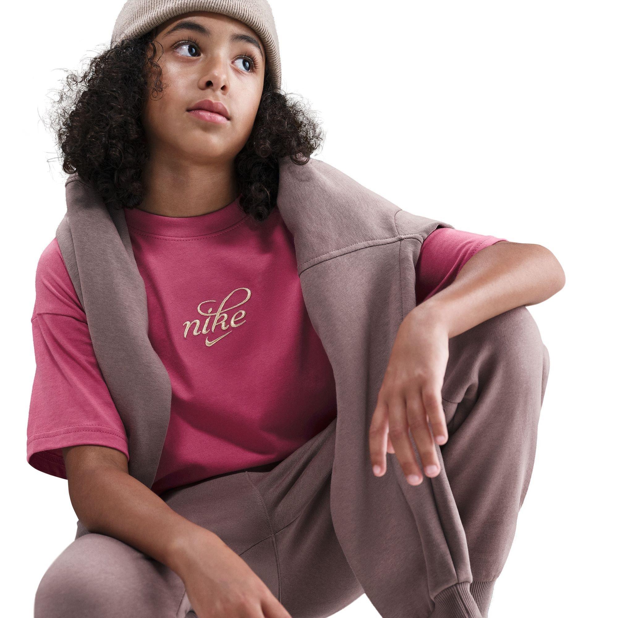 Sweet Beet - Nike - Nike G Nsw Tee Shine Jn99 - 5