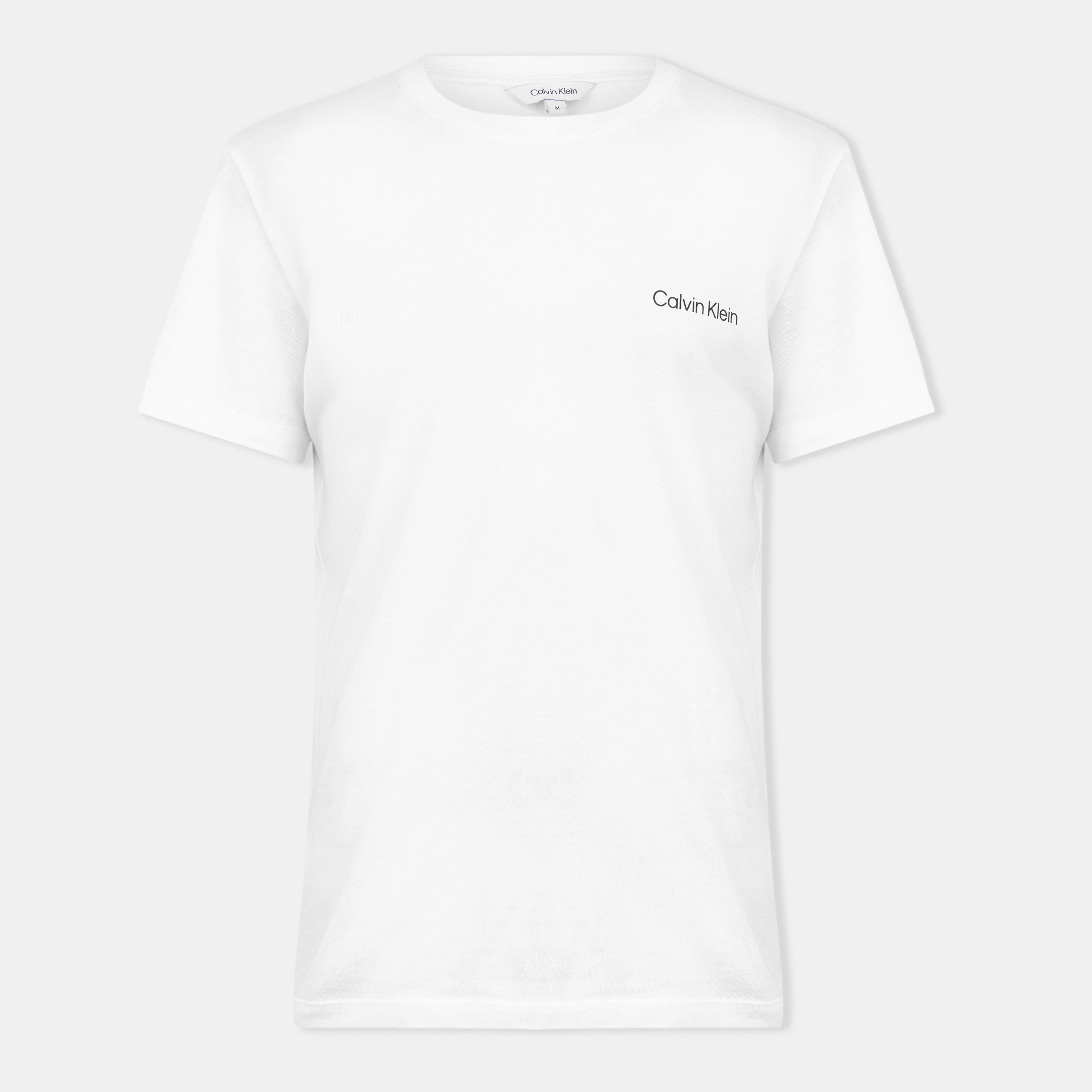 Calvin Klein Men's Core Logo T Shirt - Pvh White - 2XL