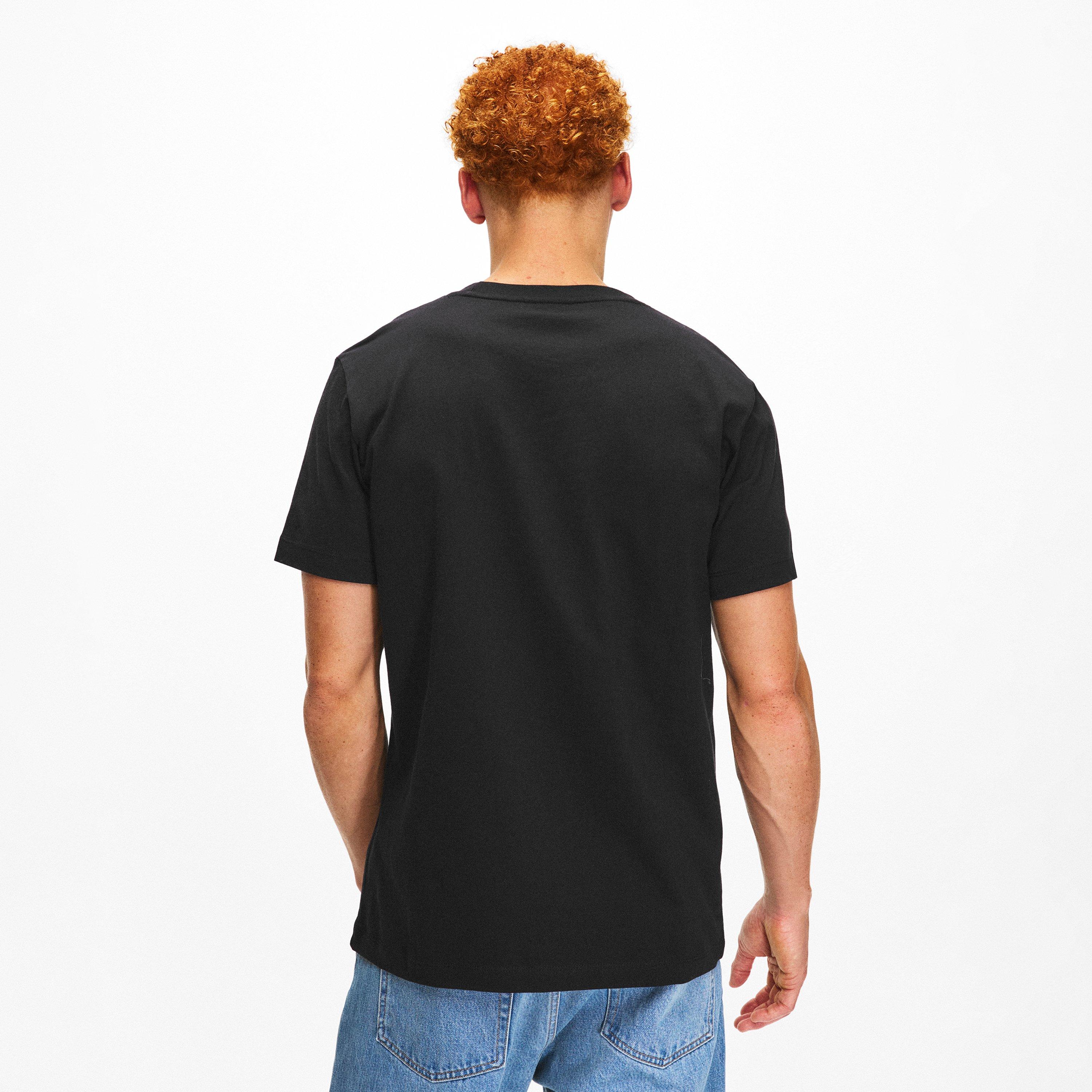 PVH Black - Calvin Klein - Core Logo T Shirt Mens - 4