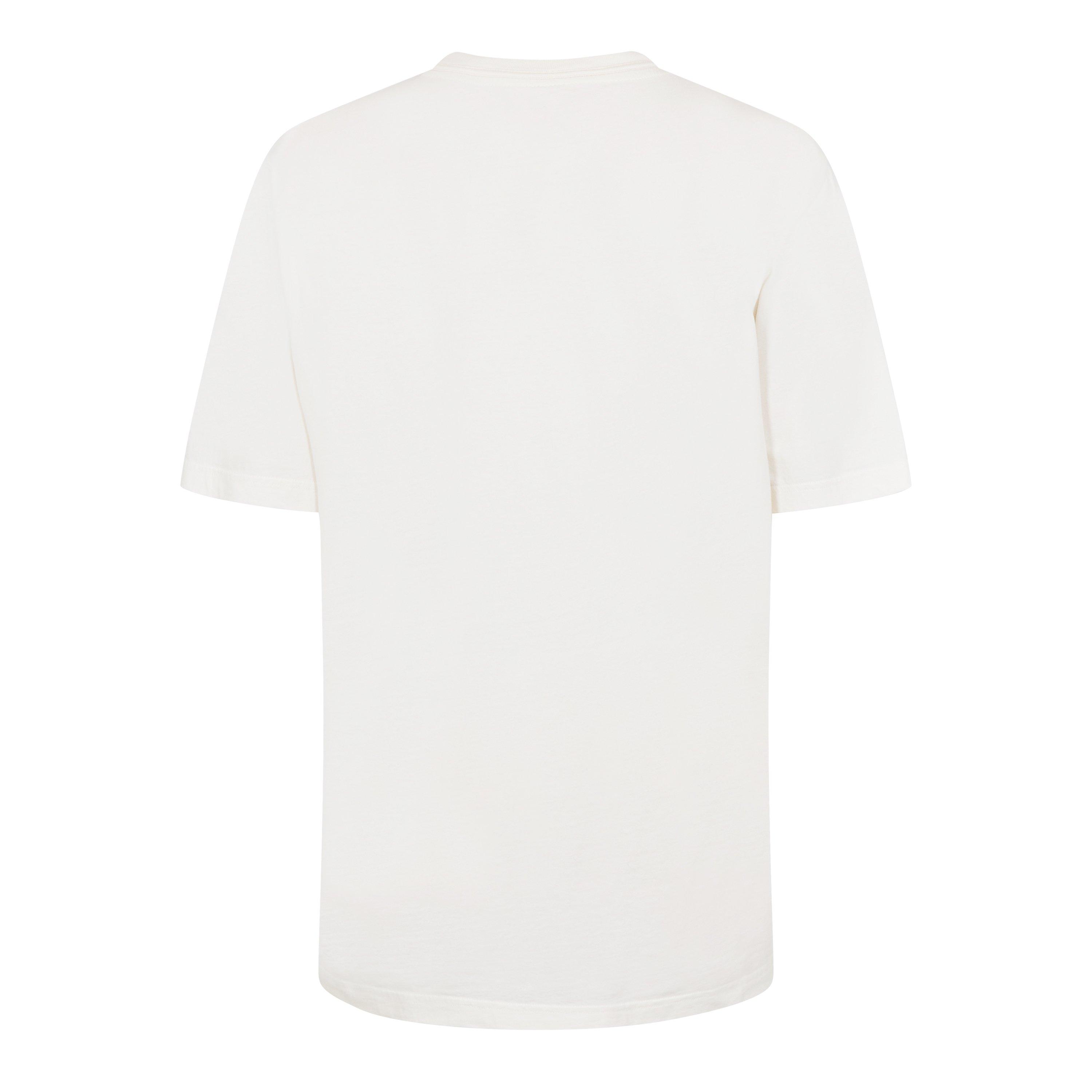 White - Heron Preston - Men's Logo Patch Regular Fit T-Shirt - 6