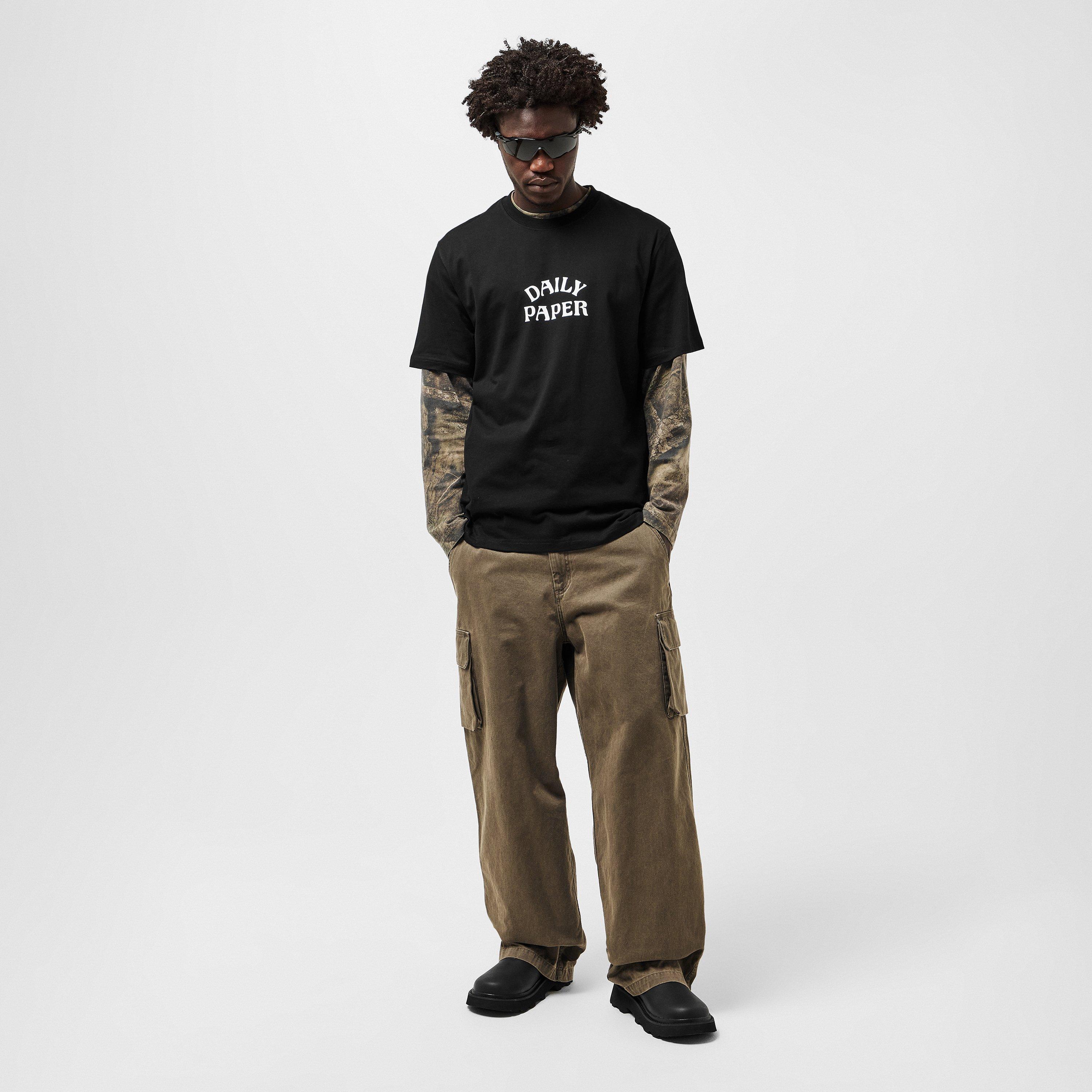 Black - Daily Paper - Men's Regular Fit T-Shirt - 6