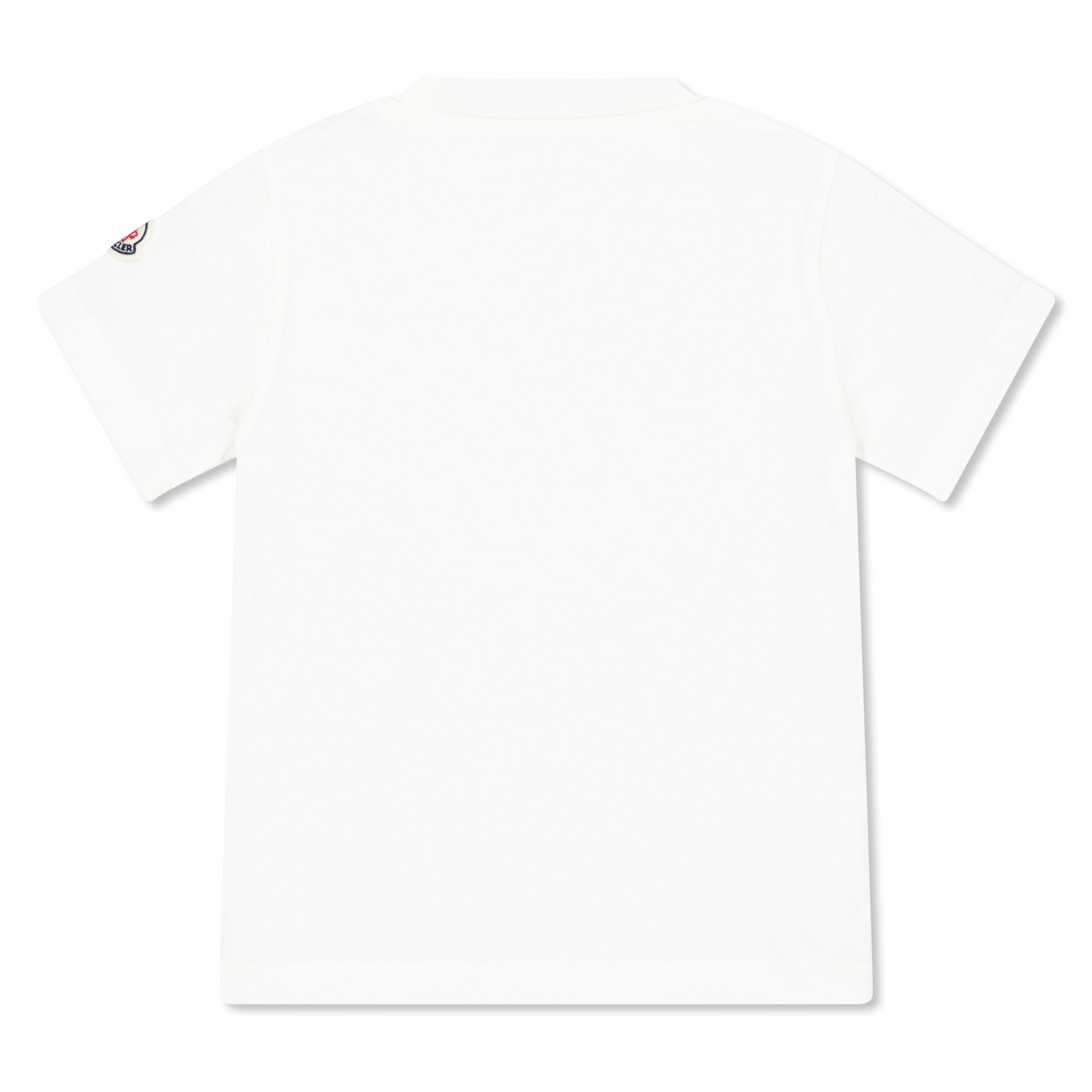 White 034 - Moncler - Maxi Logo T-Shirt Juniors - 2