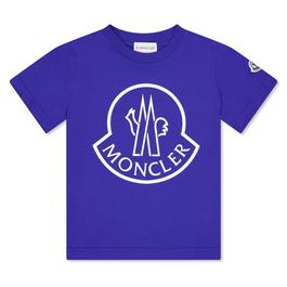 Moncler Maxi Logo T Shirt Juniors