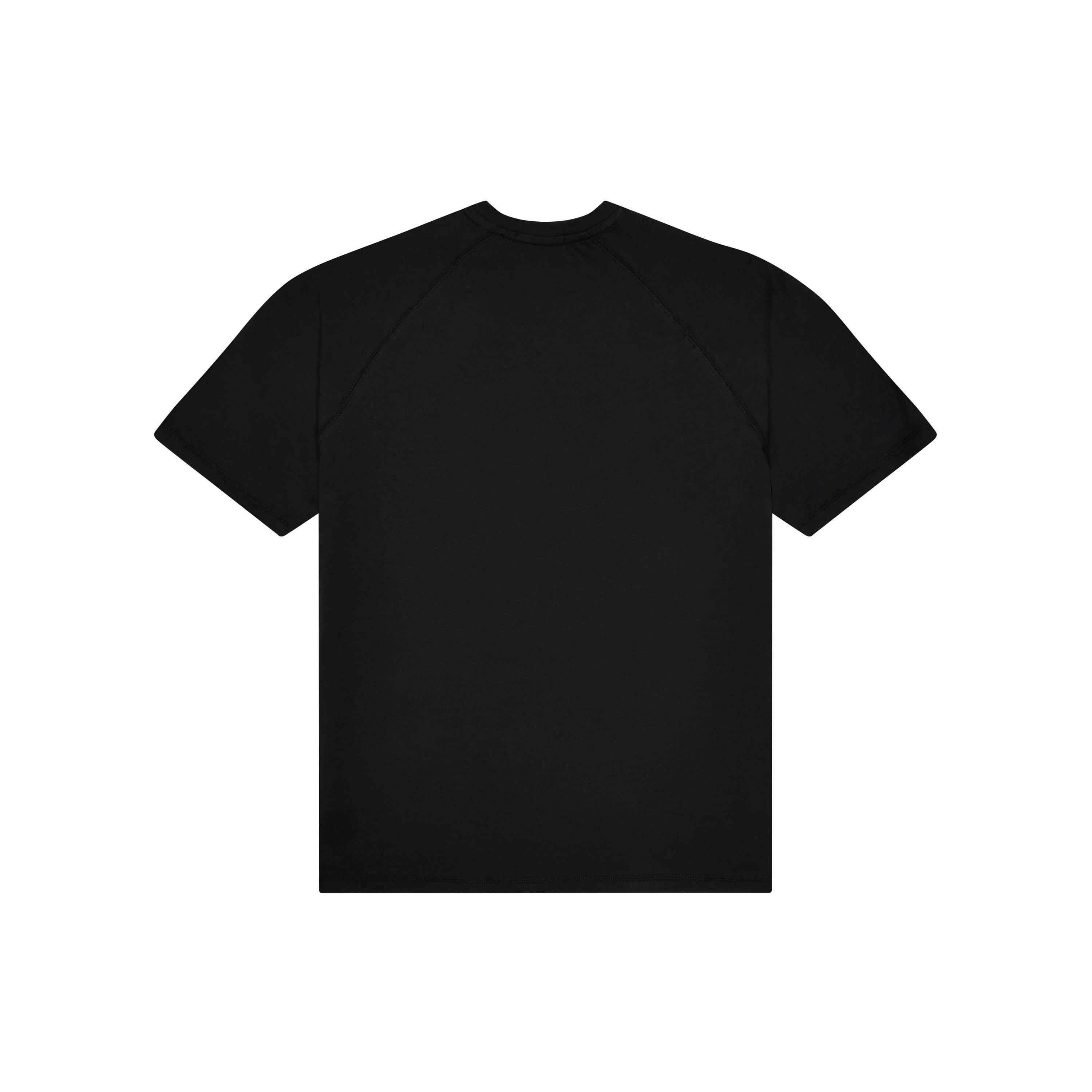 Zwart - No Fear - Pnl Cotton Short Sleeve Crew Neck Slim Fit T-Shirt - 2