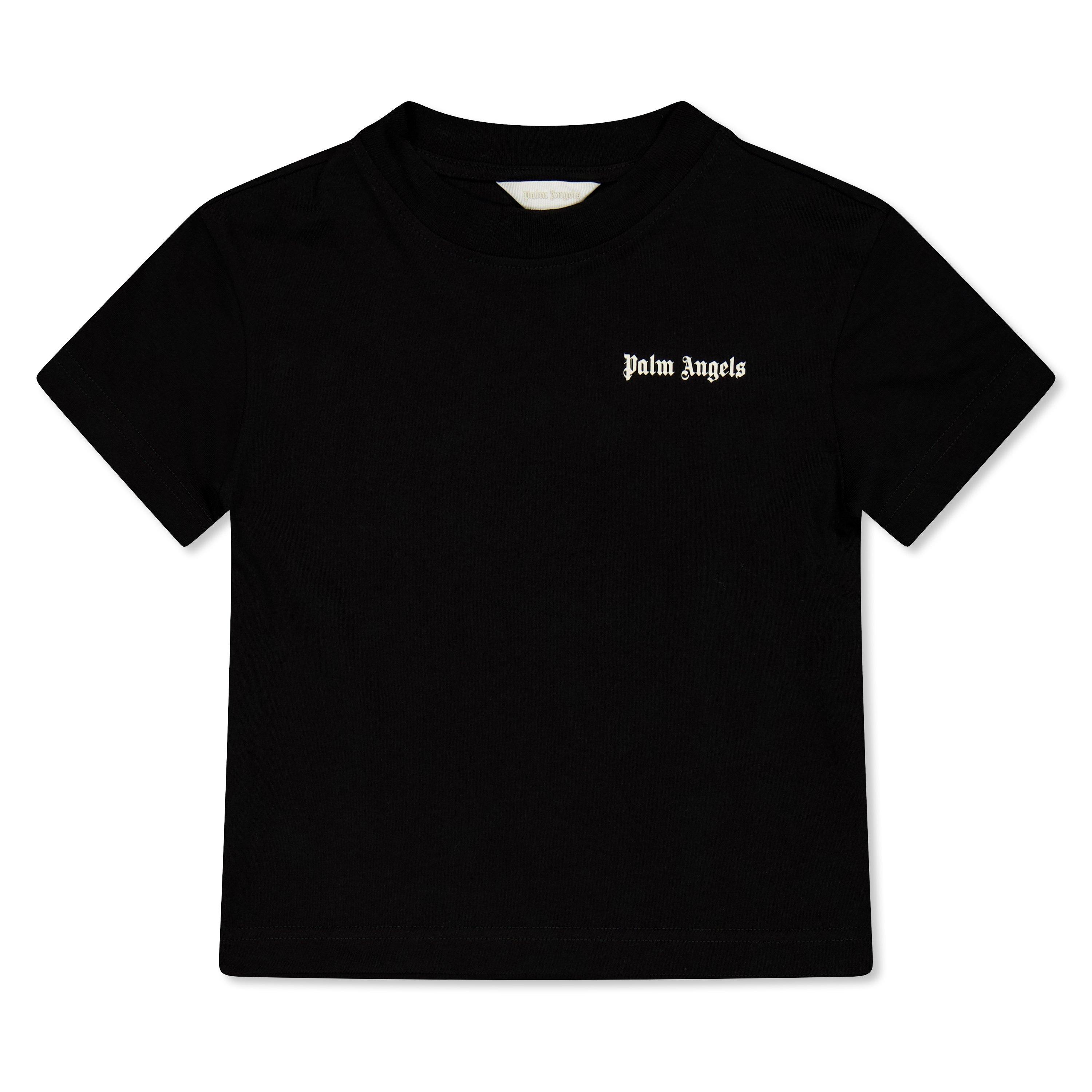 Palm Angels Boys Kids' T-Shirt - Black - 14Y