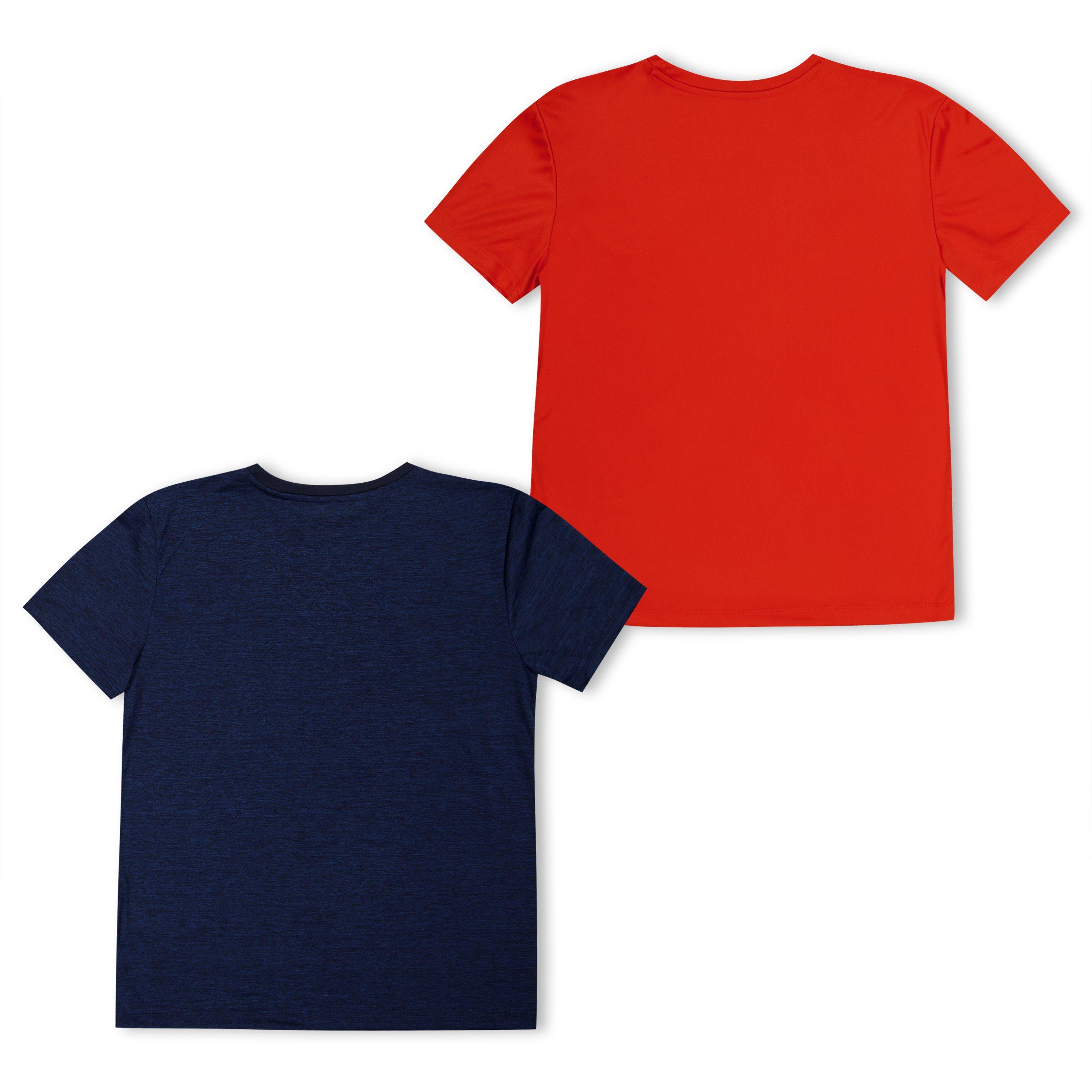 Fiery Red - Reebok - Logo Tee 2Pk Jn99 - 2