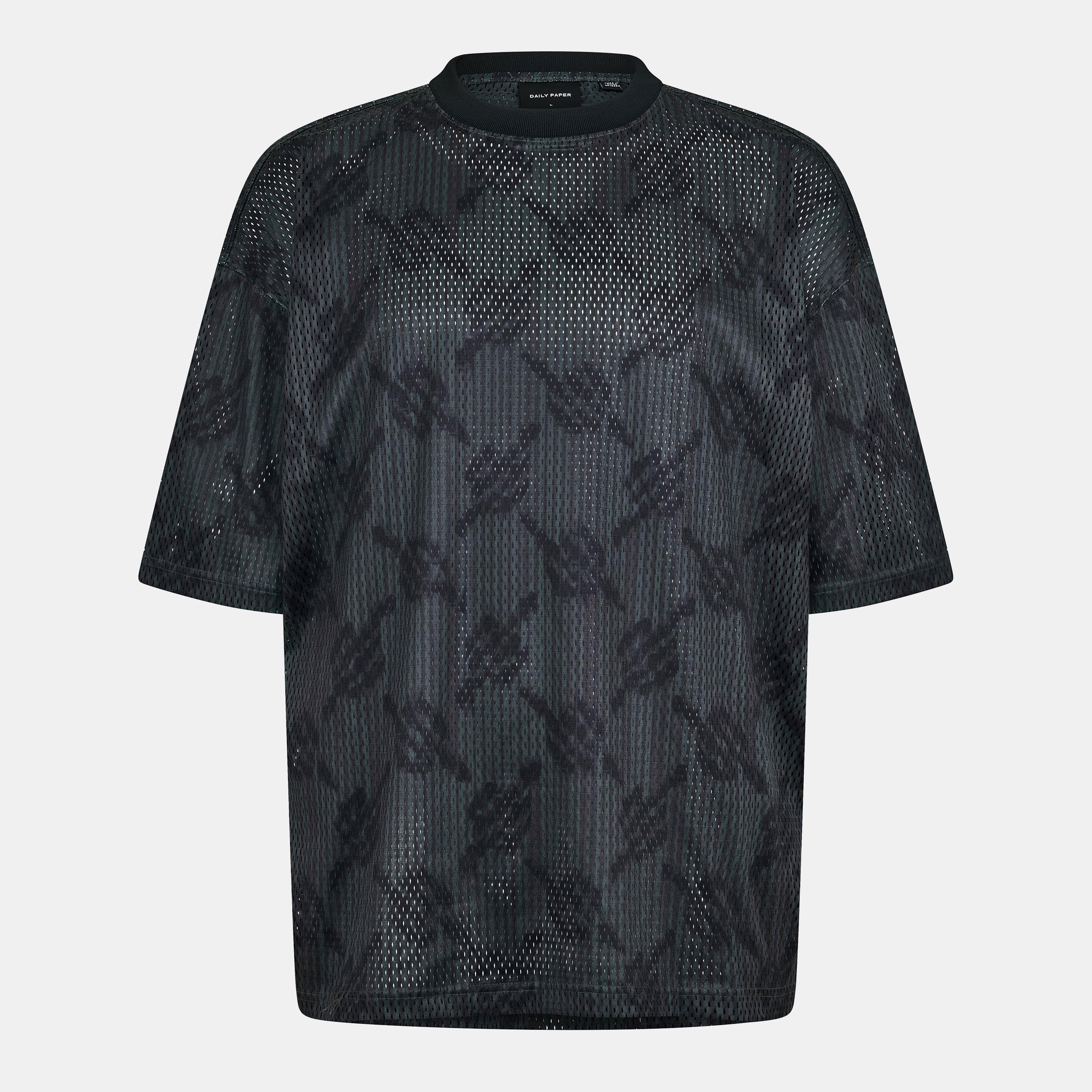 Daily Paper Men's Mesh Logo T-Shirt - Rosin Green - Large