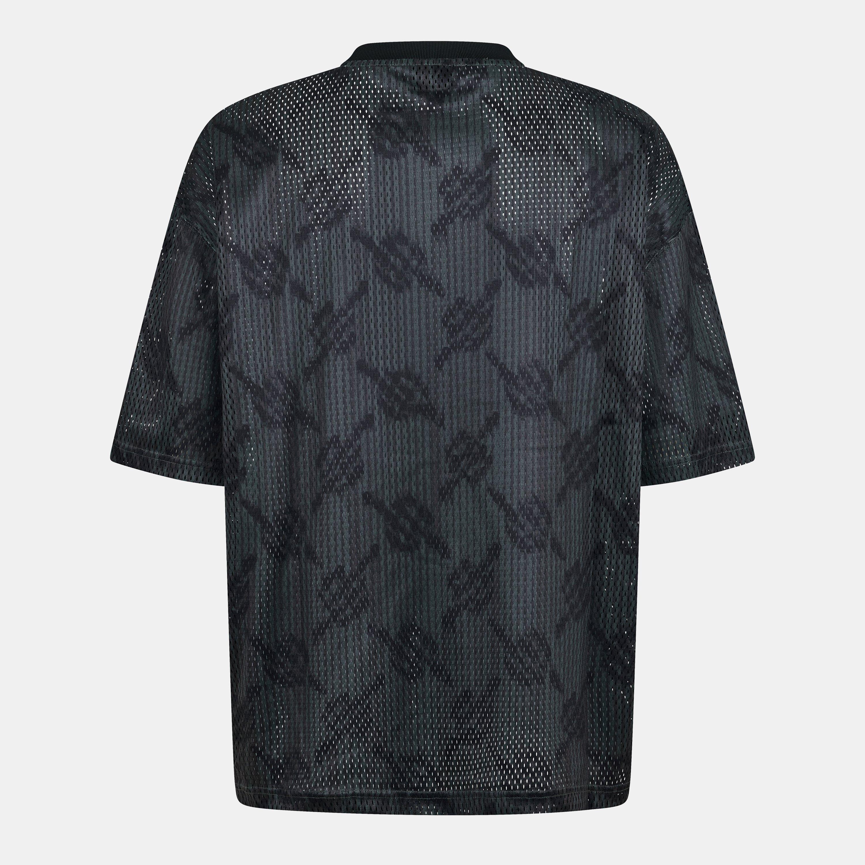 Rosin Green - Daily Paper - Men's Mesh Logo Regular Fit T-Shirt - 2