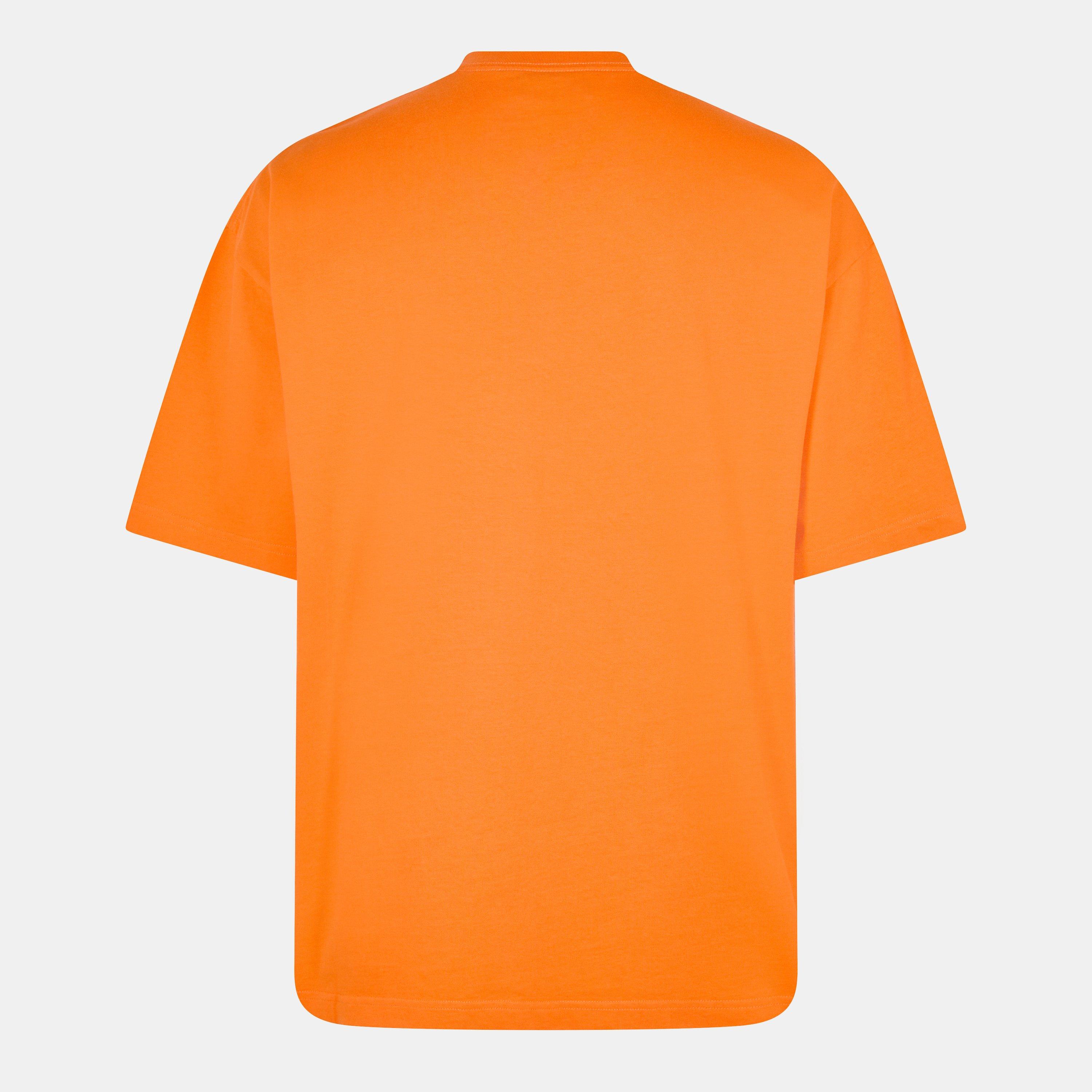 Orange/Orange - Balenciaga - Men's Regular Fit T-Shirt - 2